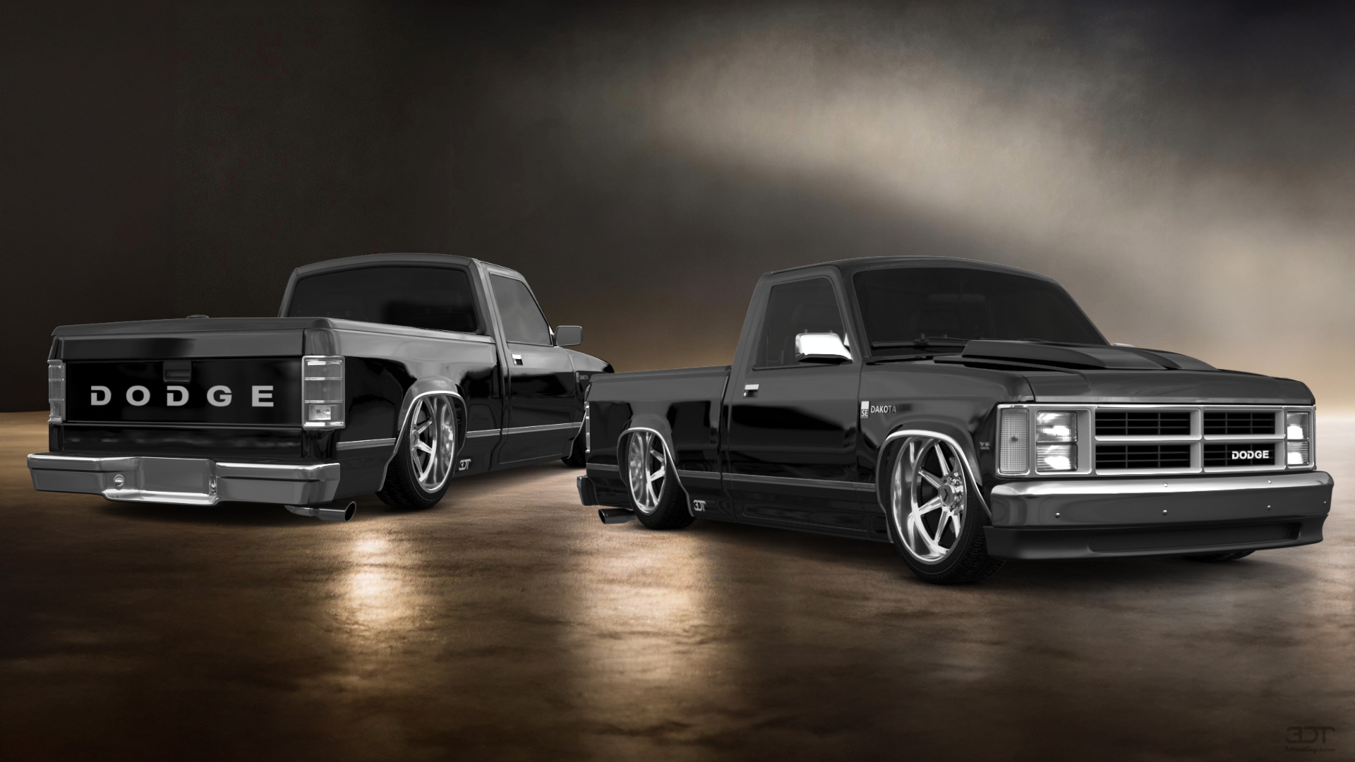 Dodge Dakota Regular Cab 2 Door pickup truck 1987 tuning