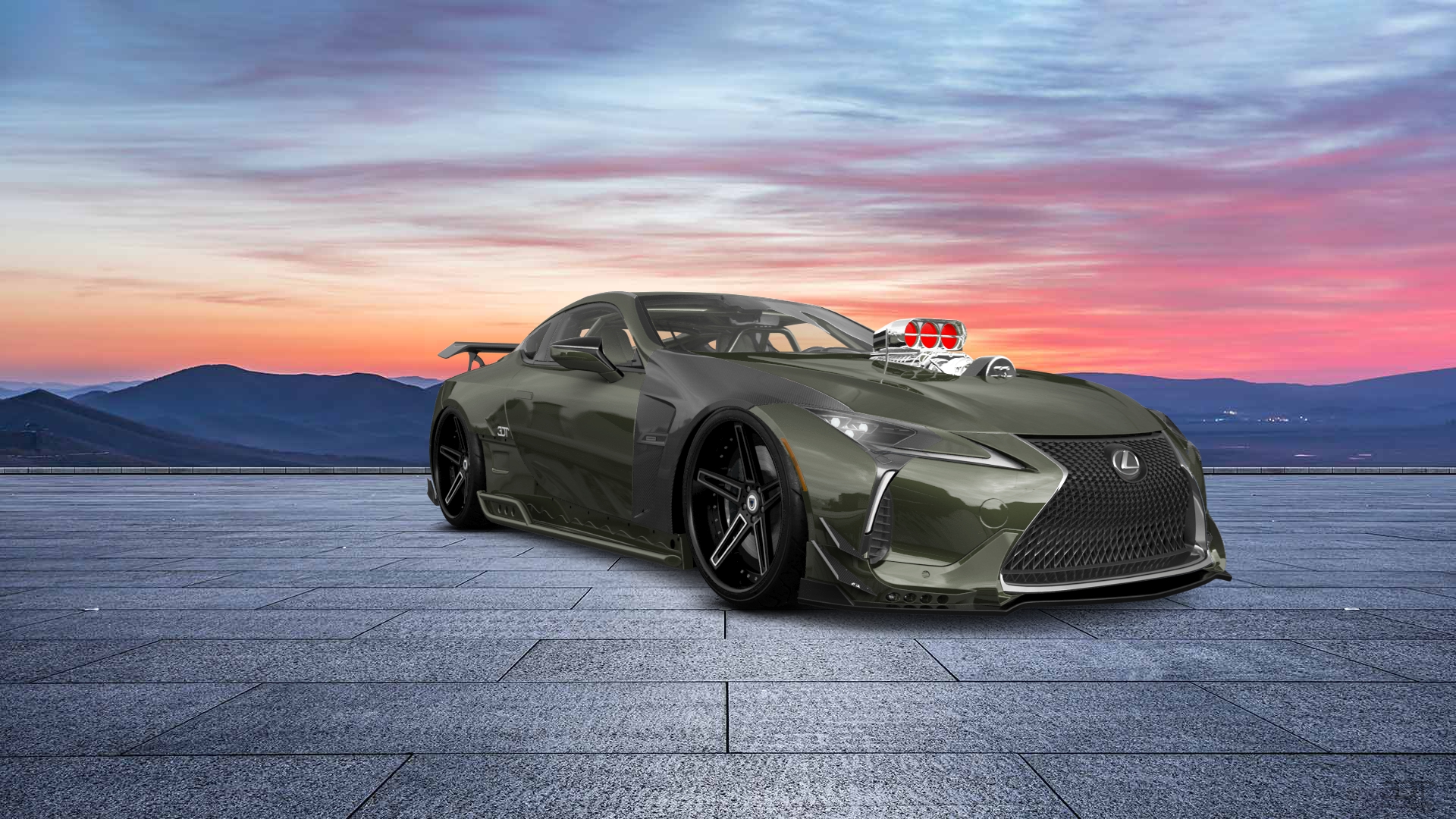 Lexus LC500 2 door fastback coupe 2017