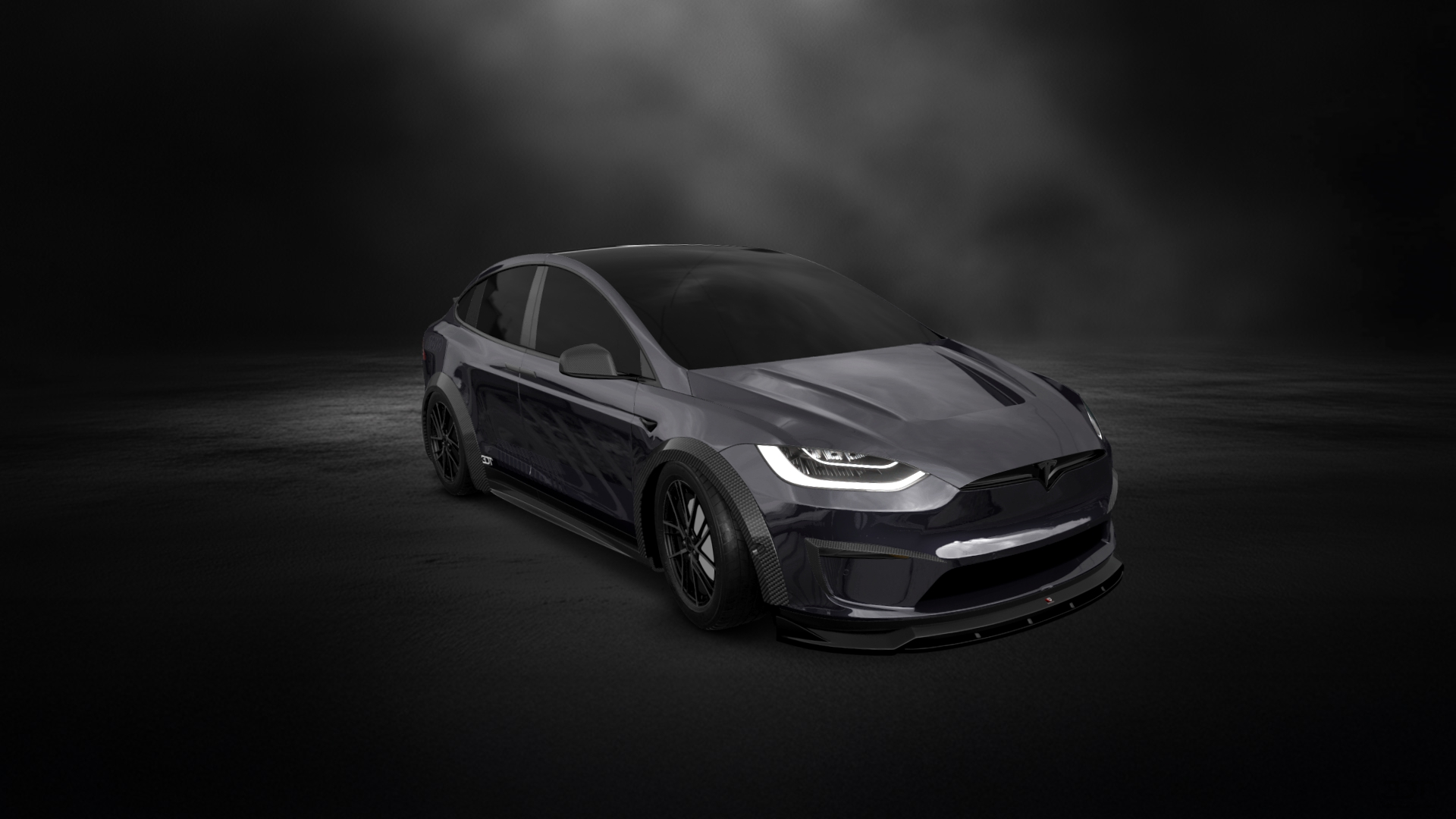 Tesla Model X 5 Door SUV 2024 tuning