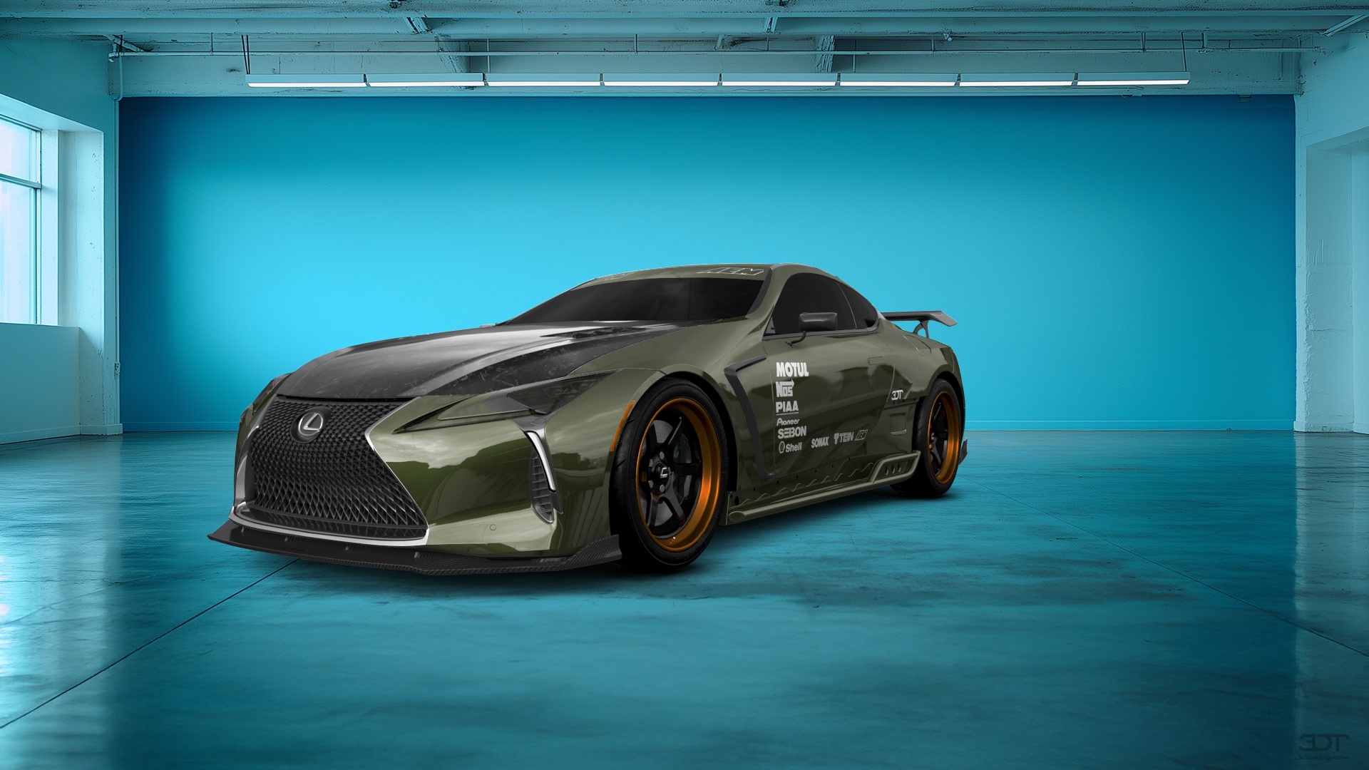 Lexus LC500 2 door fastback coupe 2017 tuning