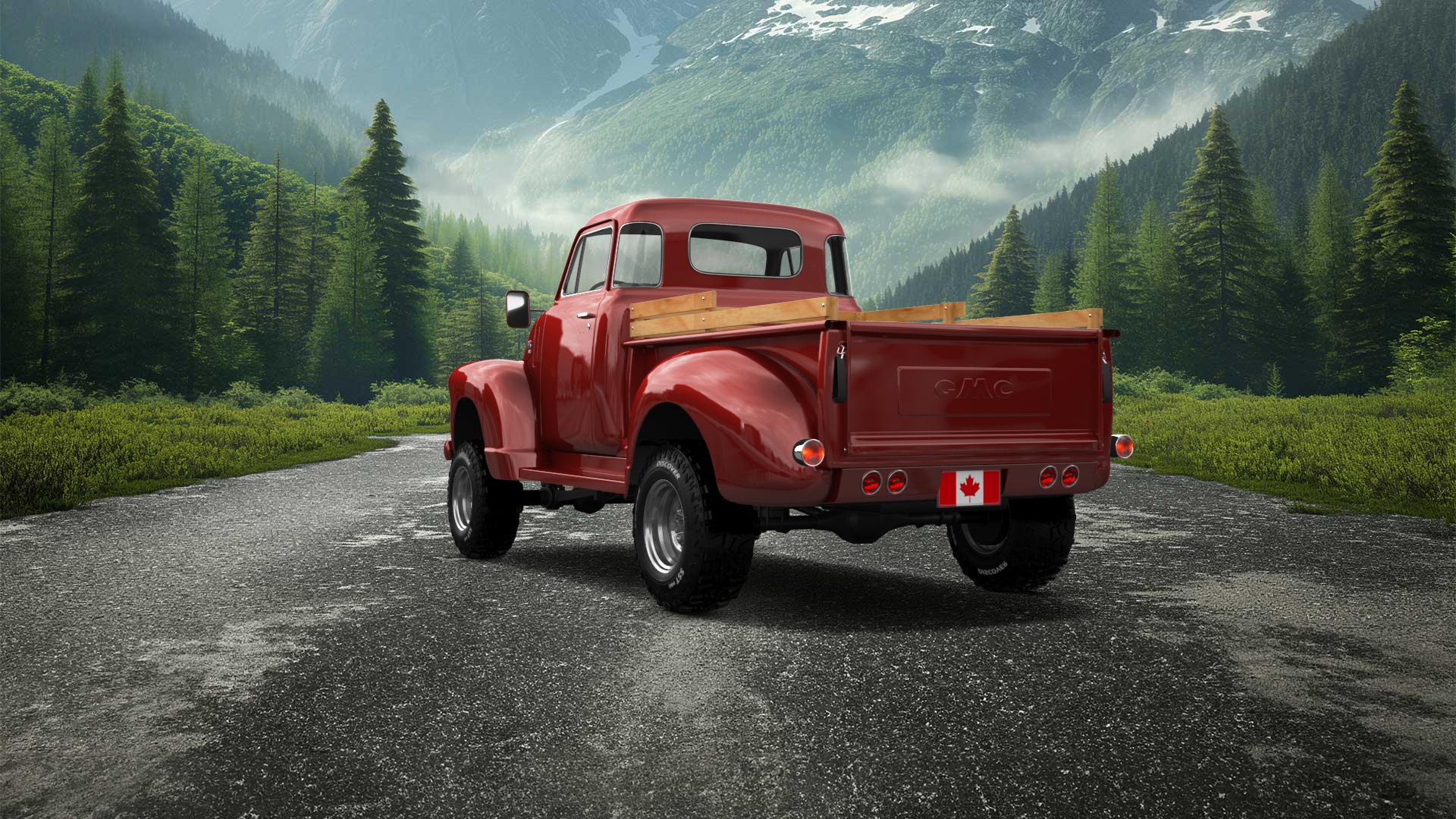 GMC 100 Stepside 2 Door pickup truck 1954