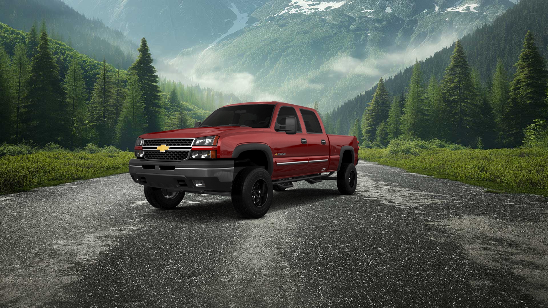Chevrolet Silverado 2500 HD Long Box 4 Door pickup truck 2002