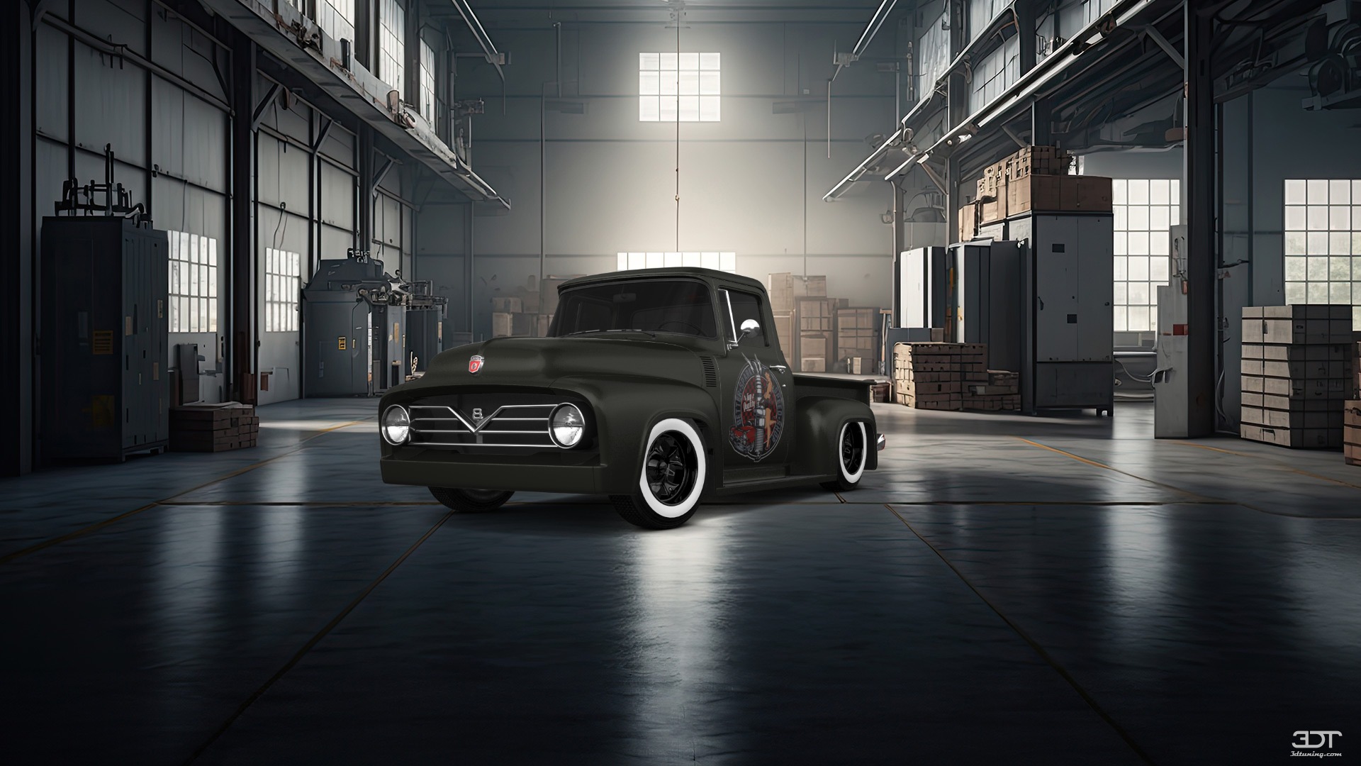 Ford F-100 2 Door truck 1956 tuning