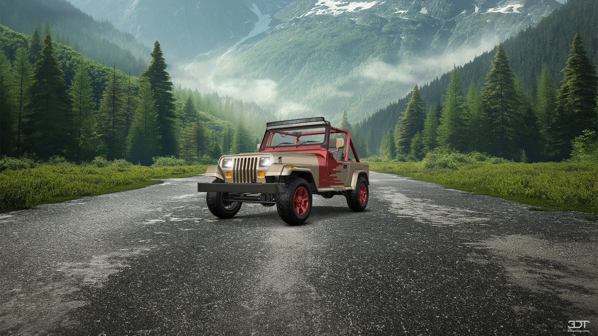 Jeep Wrangler YJ 2 Door SUV 1990