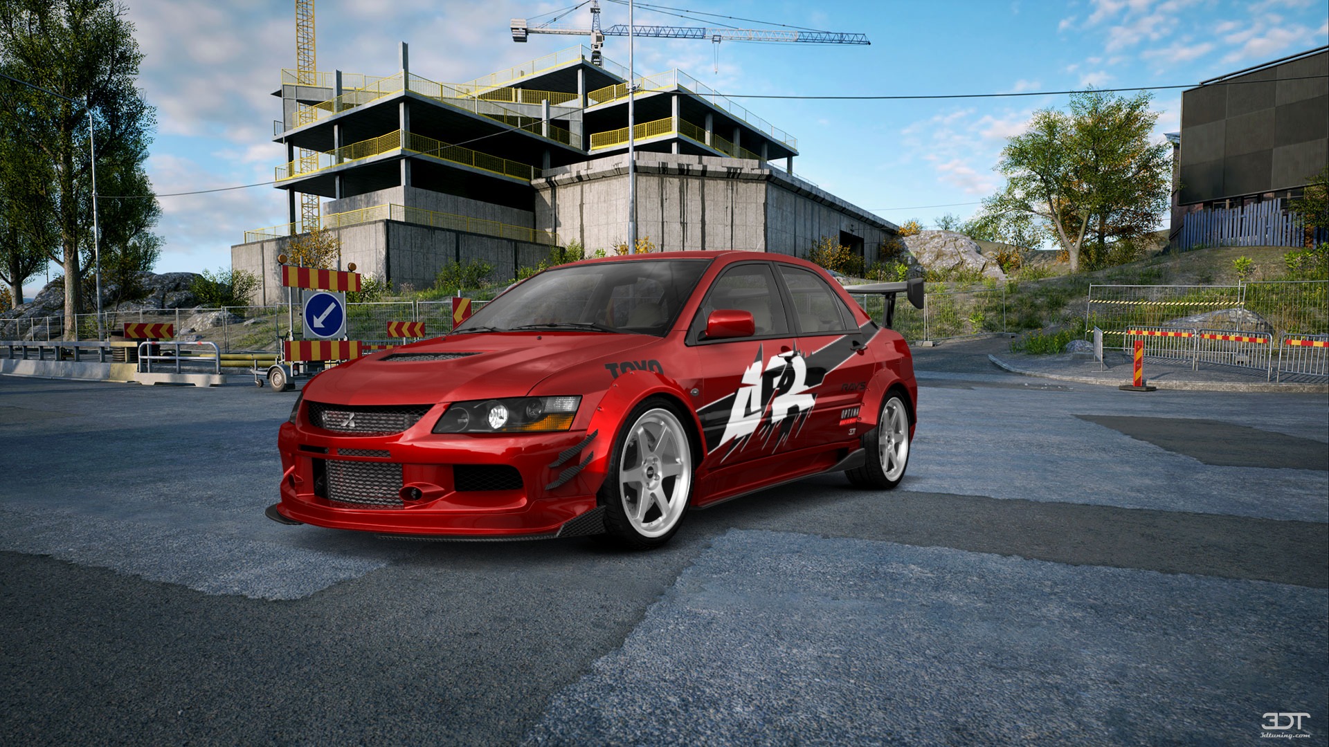 Tuning Mitsubishi Lancer Evo IX 4 Door Saloon 2005