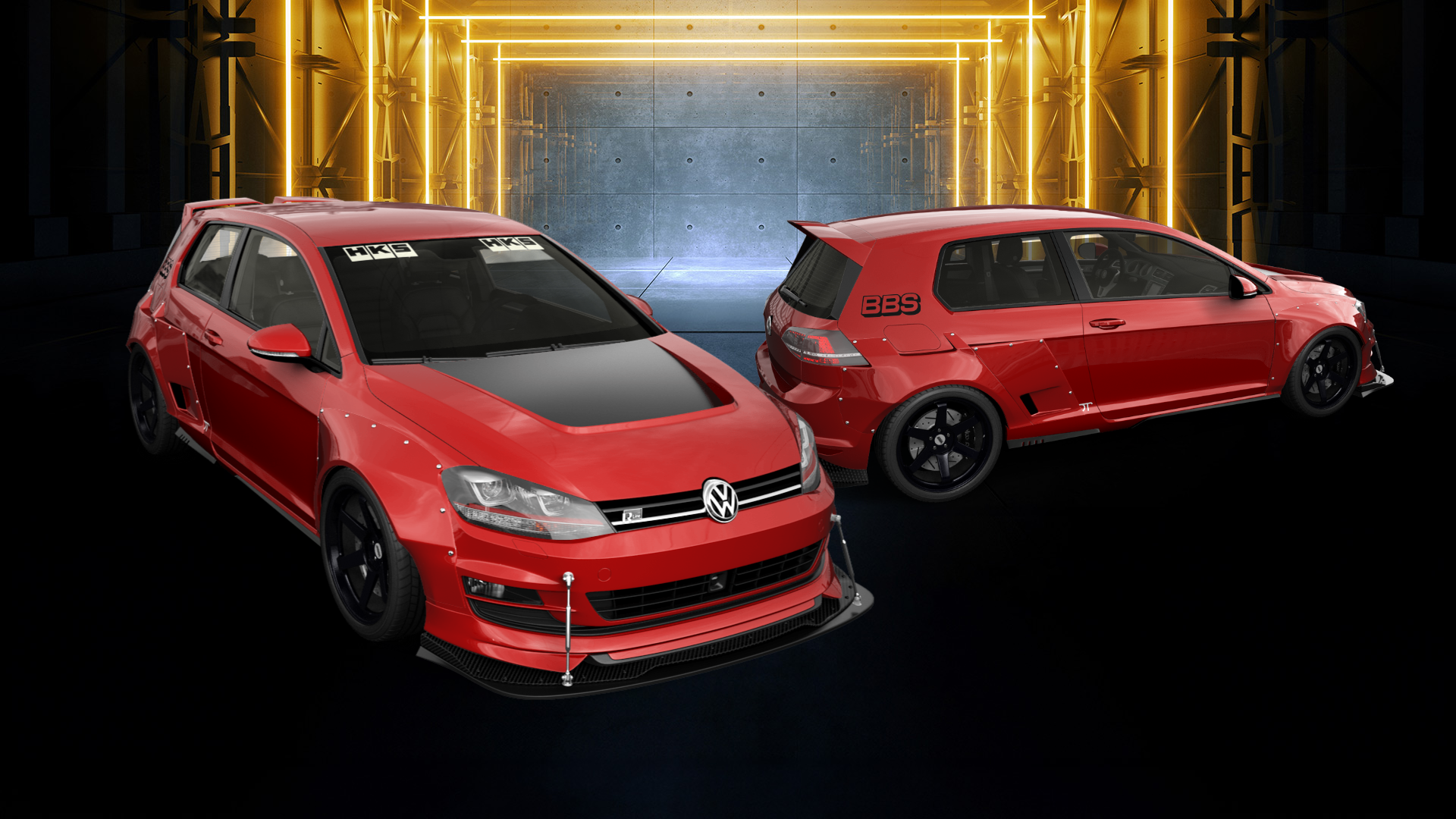 Volkswagen Golf 7 3 Door Hatchback 2013 tuning