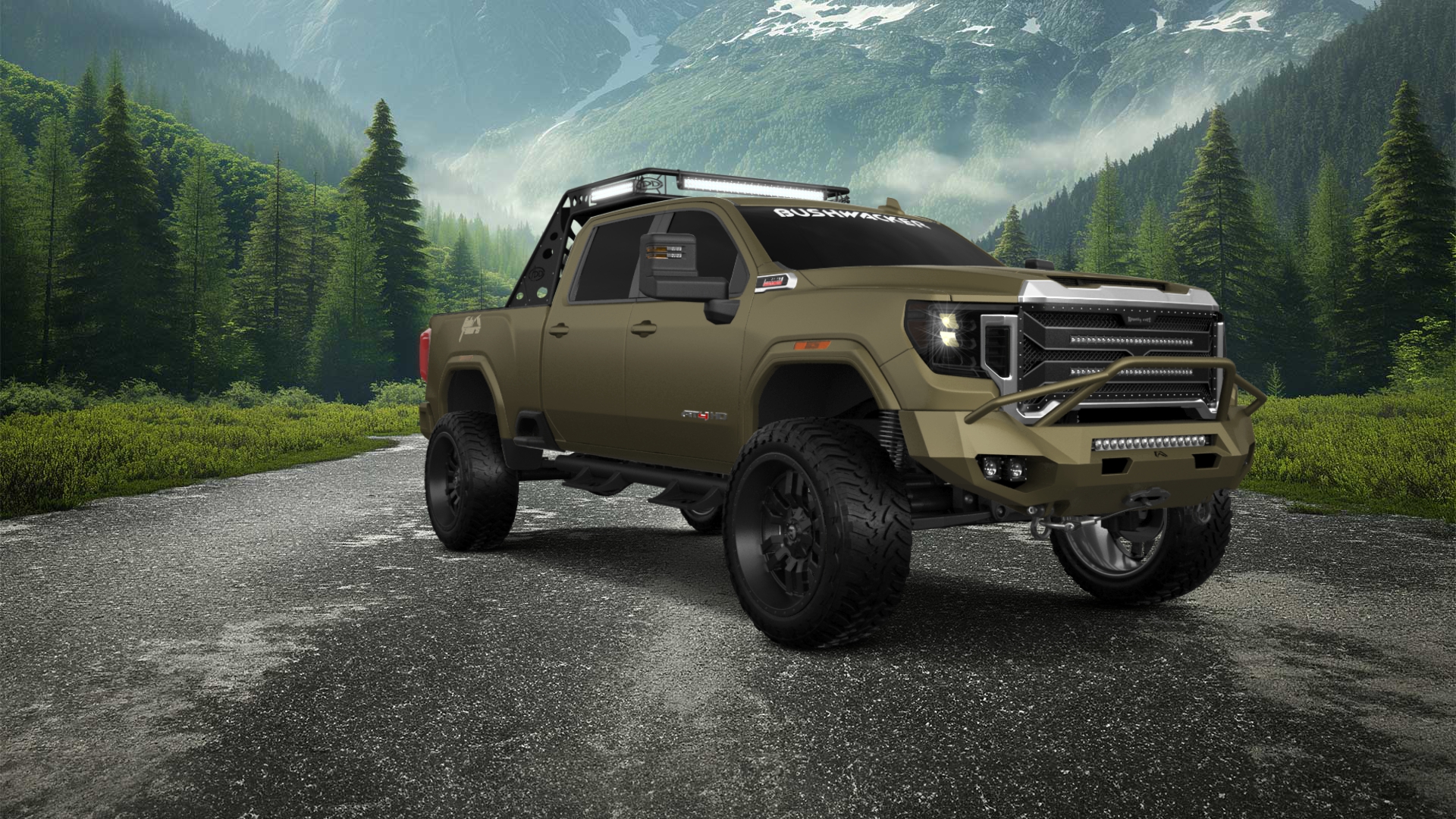 GMC Sierra 2500 HD 4 Door pickup truck 2020
