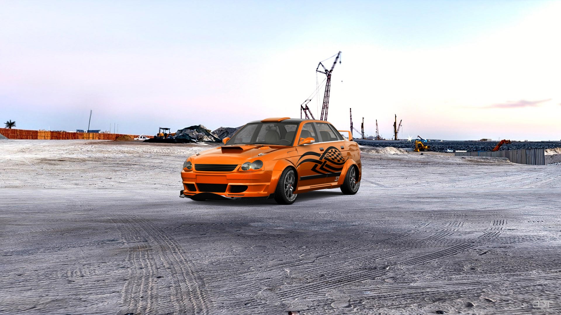 Lada Priora 2170 Sedan 2012 tuning