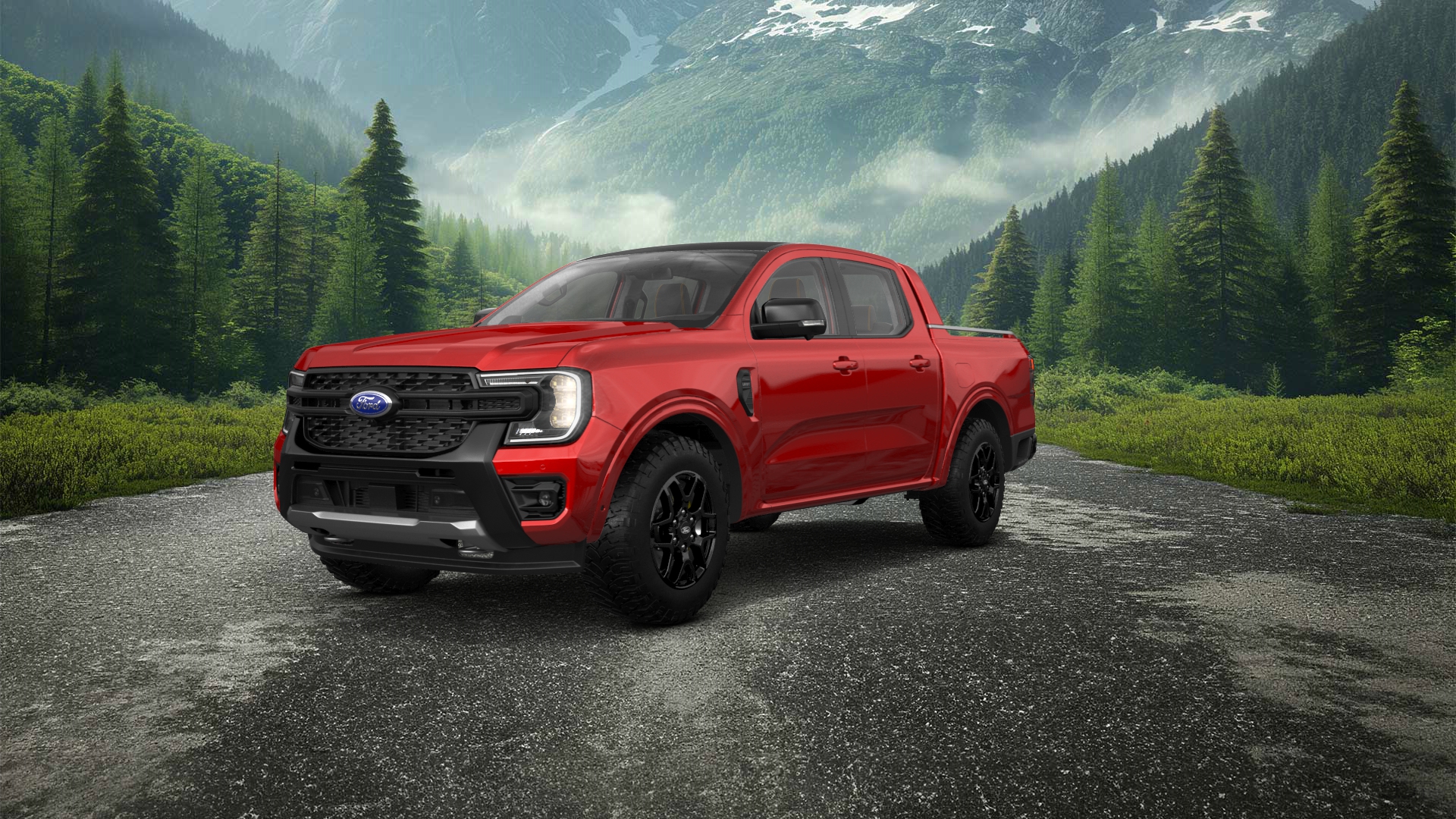 Ford Ranger 4 Door pickup truck 2022
