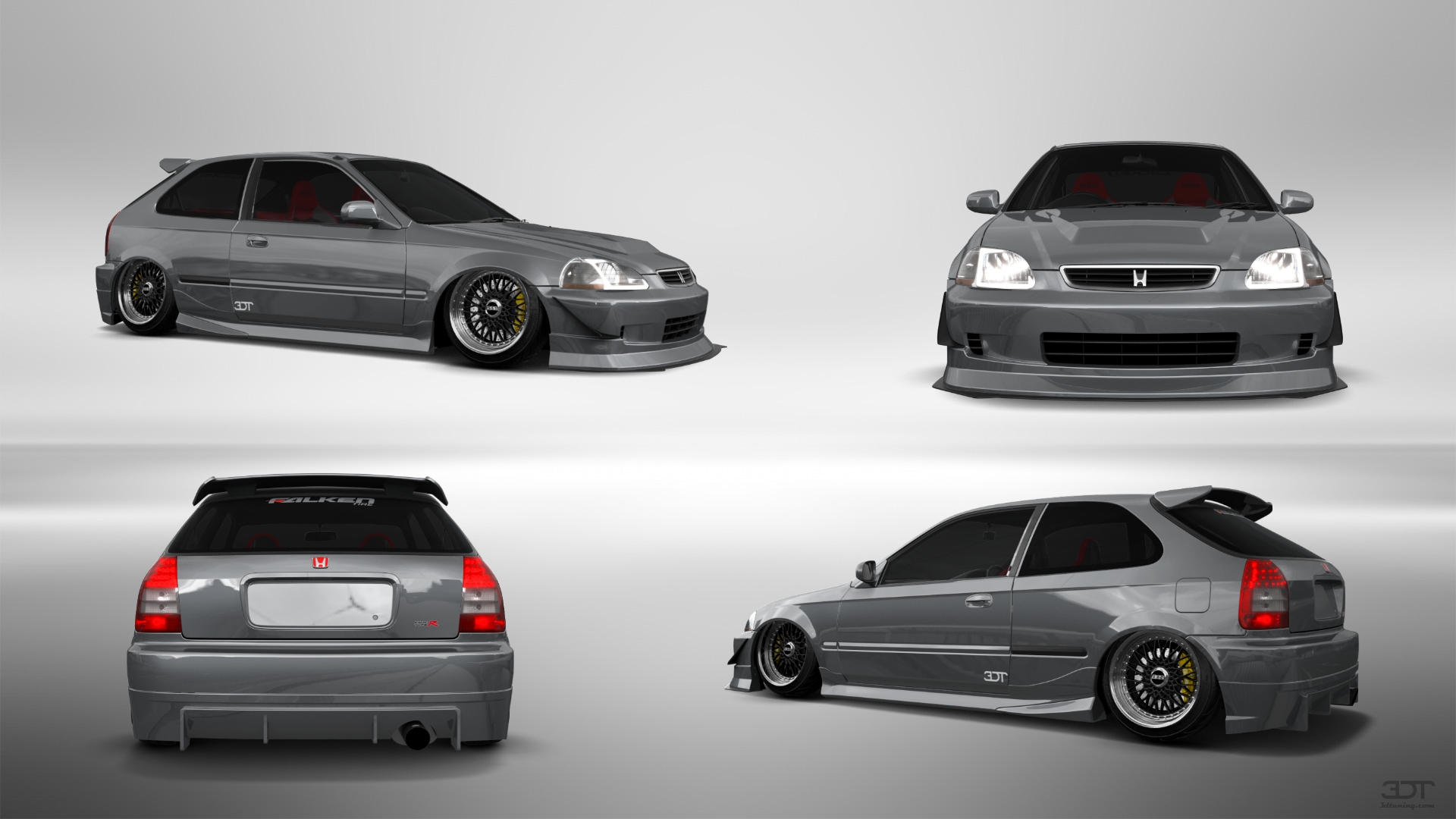 Honda Civic 3 Door Hatchback 1997 tuning