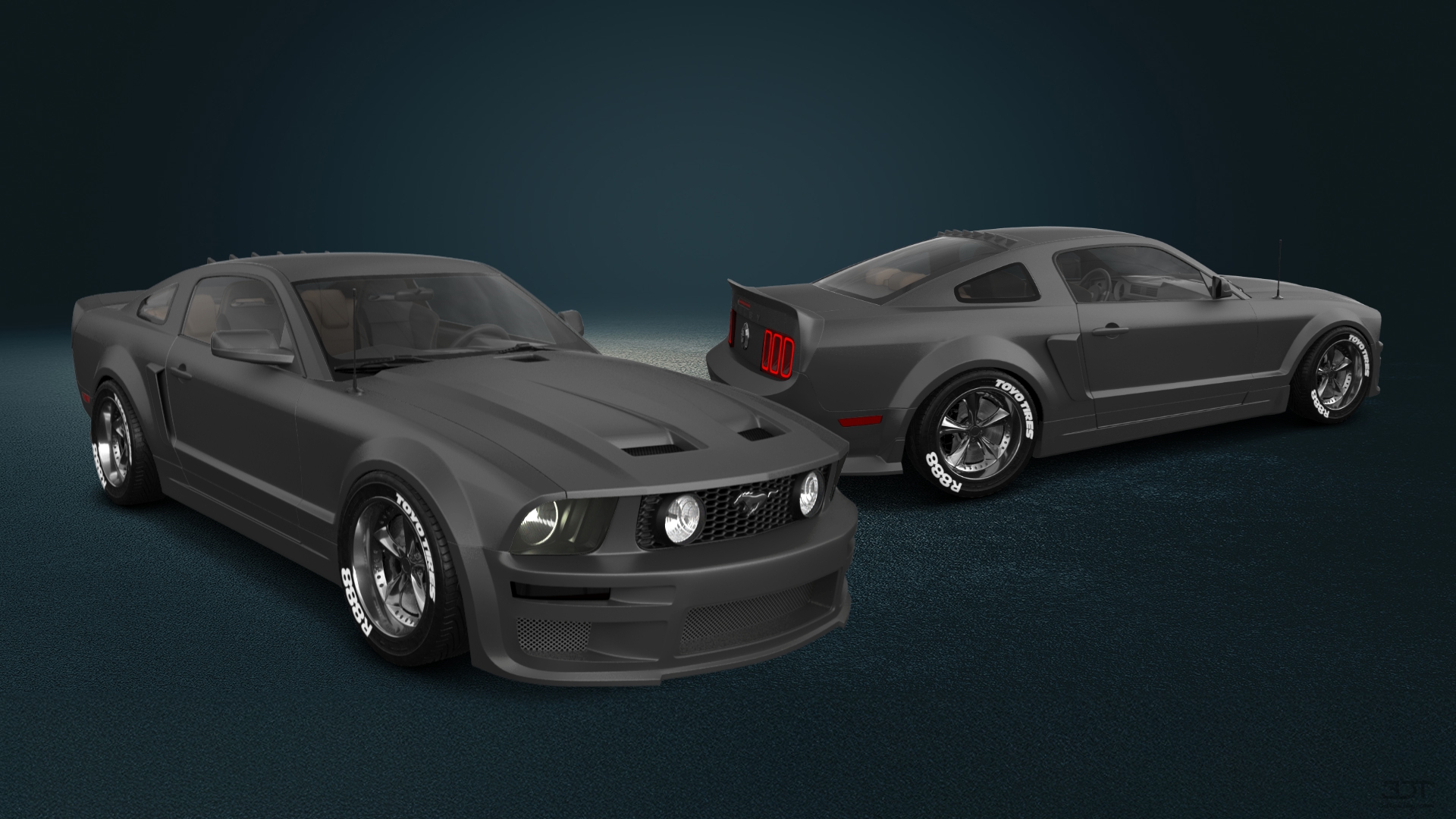 Ford Mustang 2 Door Coupe 2006 tuning
