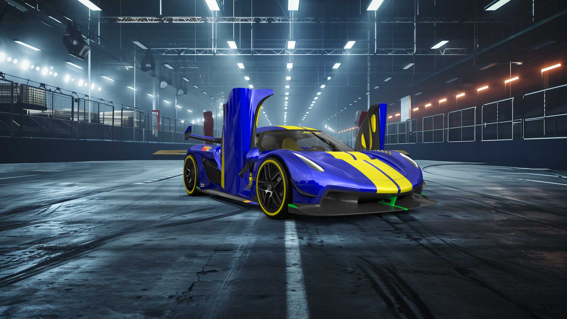 Koenigsegg Jesko 2 door targa top 2020