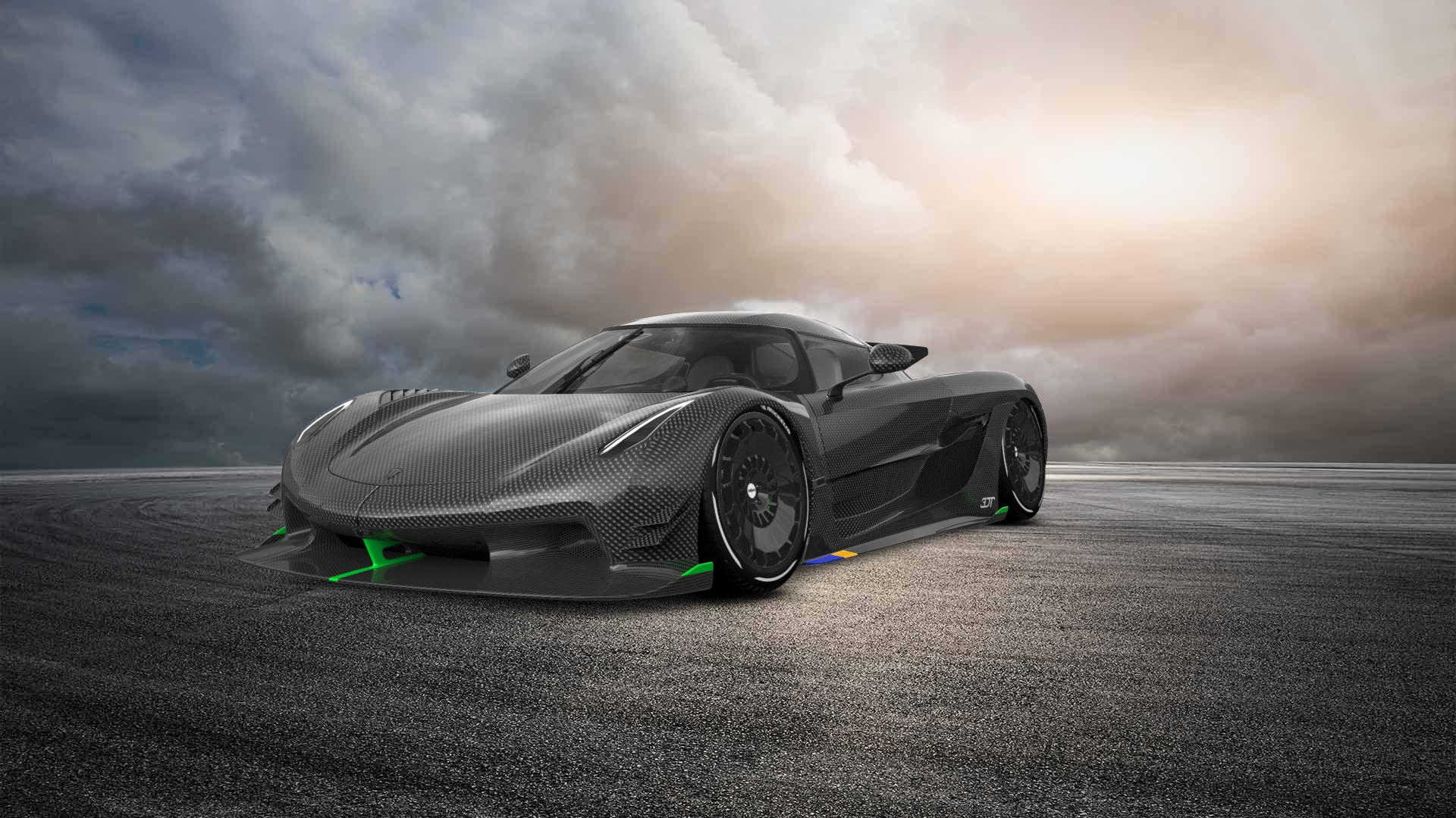 Koenigsegg Jesko 2 door targa top 2020