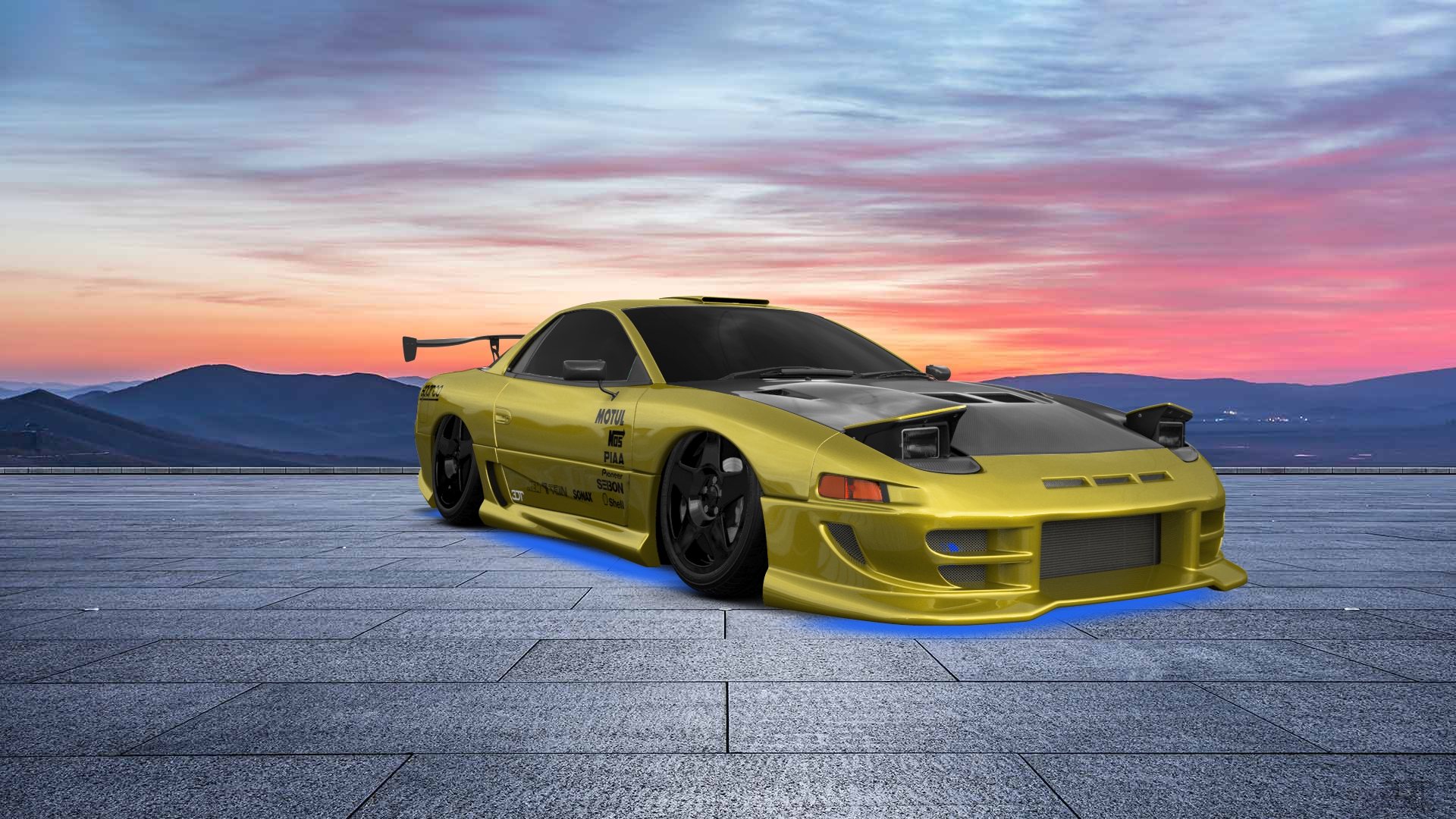 Mitsubishi 3000GT 2 Door Coupe 1991