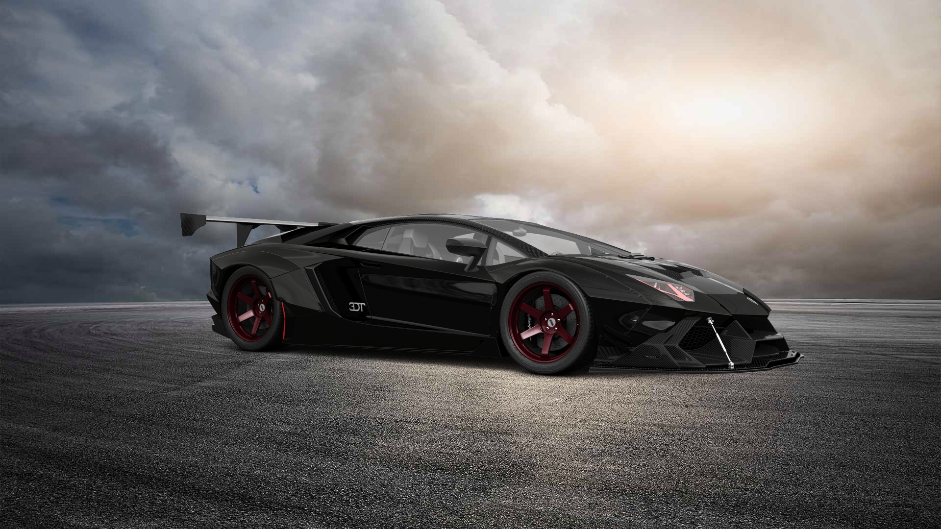 Lamborghini Aventador 2 Door Coupe 2012 tuning