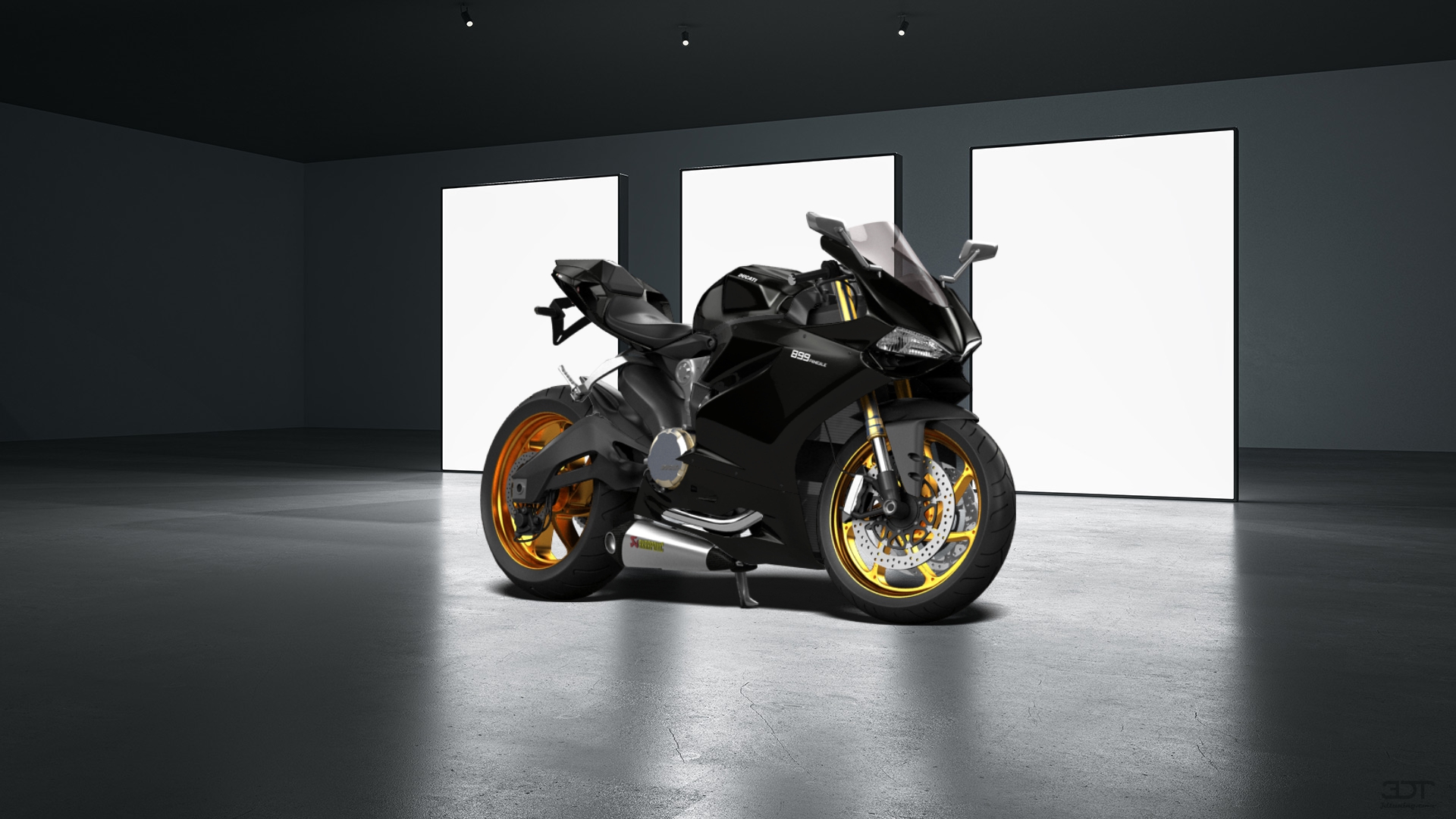 Ducati 899 Panigale Sport Bike 2015 tuning