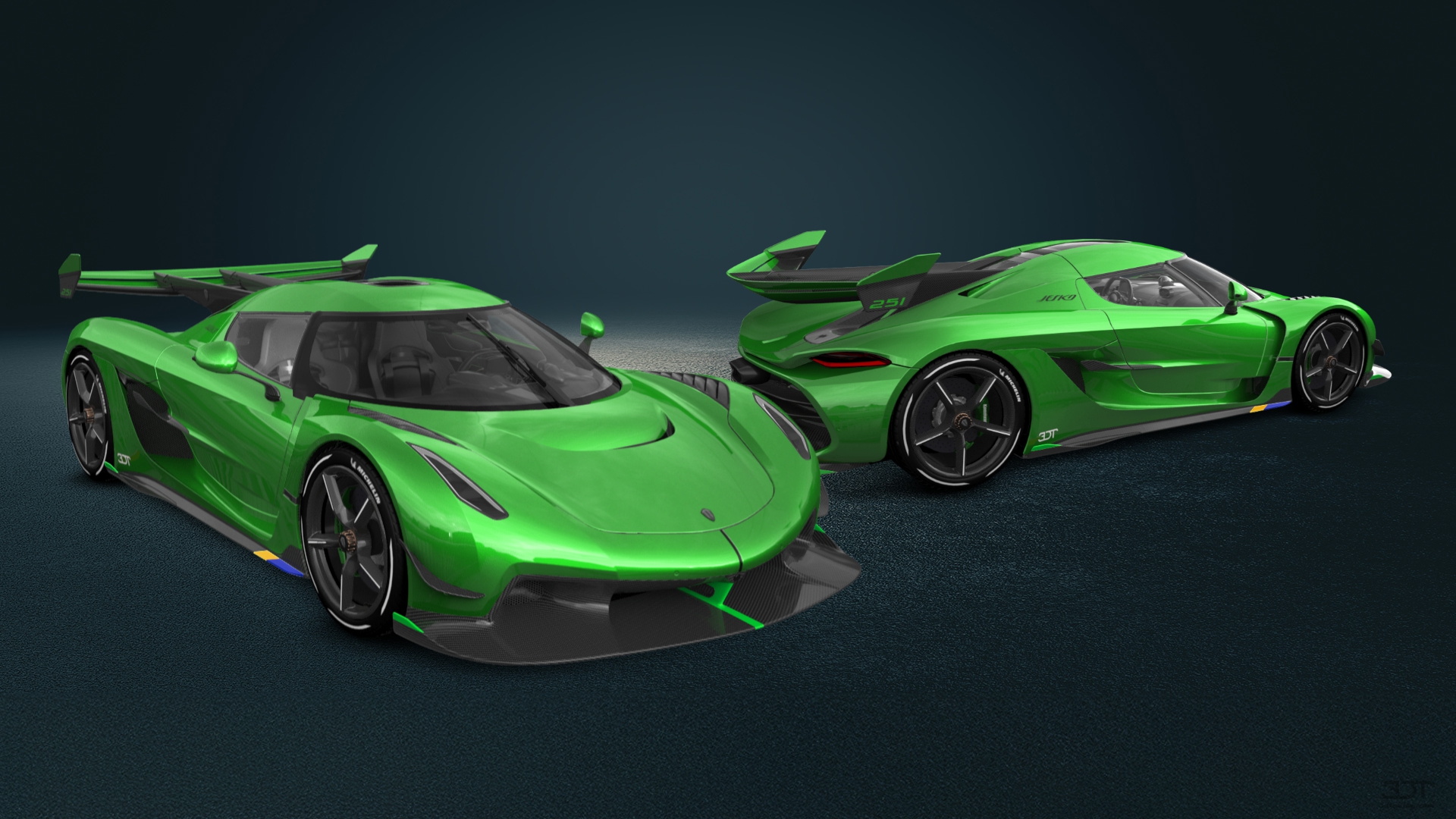 Koenigsegg Jesko 2 door targa top 2020 tuning