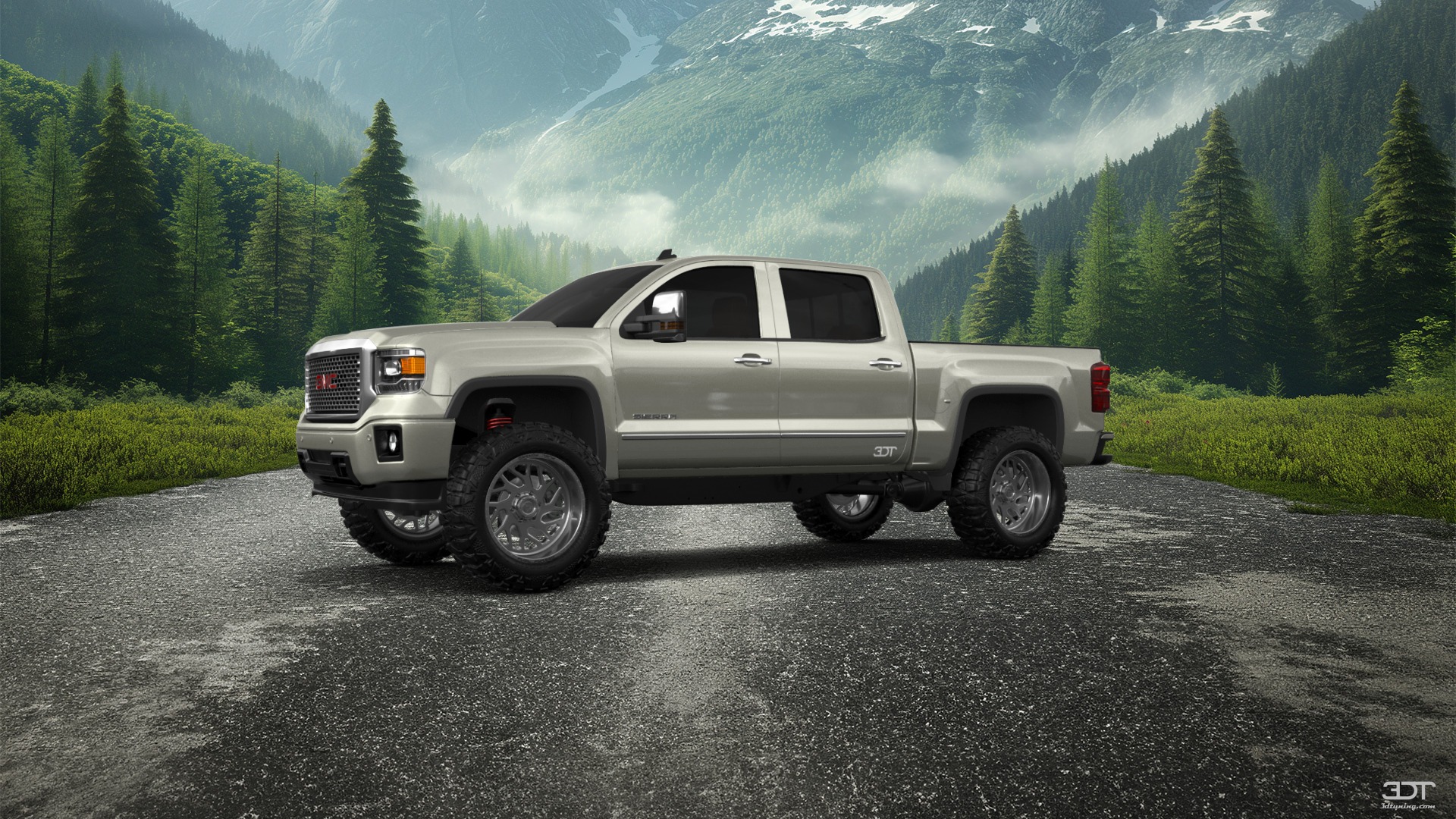 GMC Sierra 4 Door pickup truck 2014 tuning