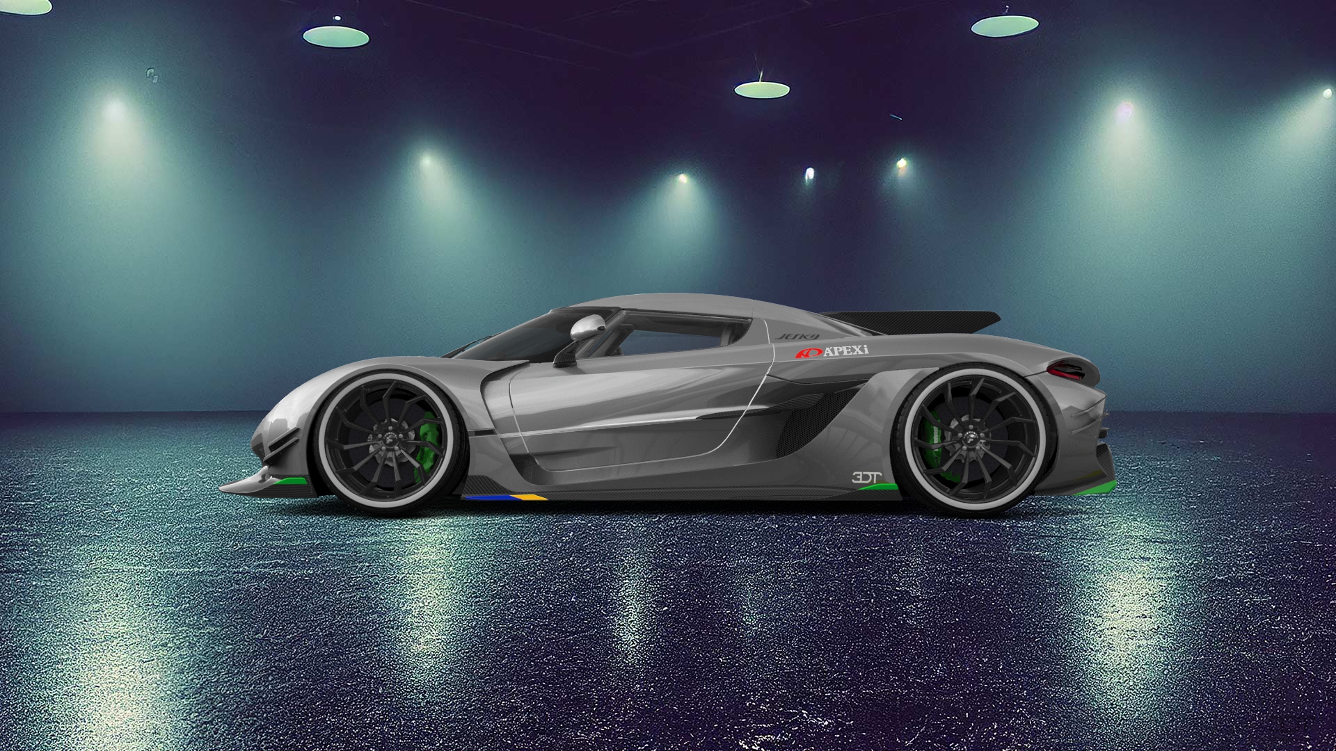 Koenigsegg Jesko 2 door targa top 2020 tuning