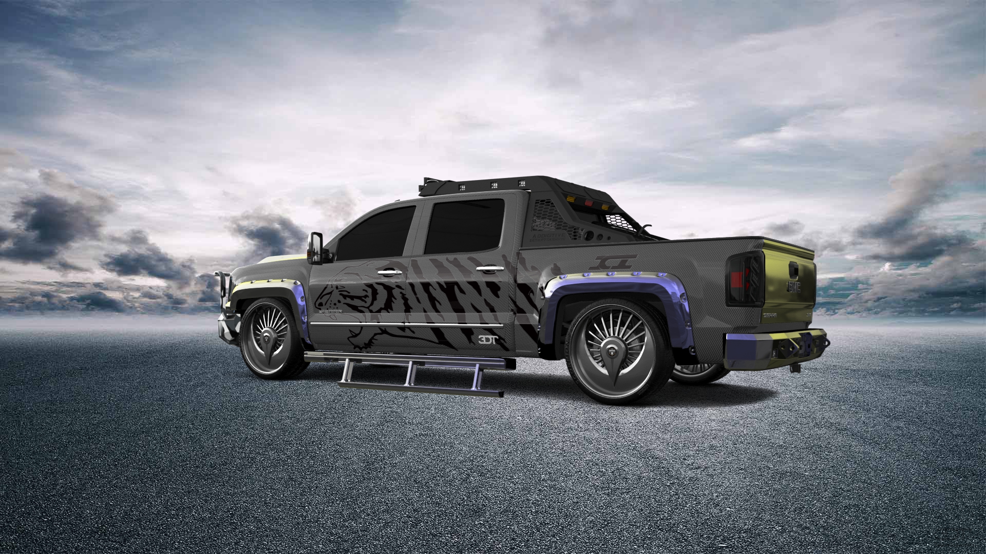 GMC Sierra 1500 Crew Cab 4 Door pickup truck 2016 tuning