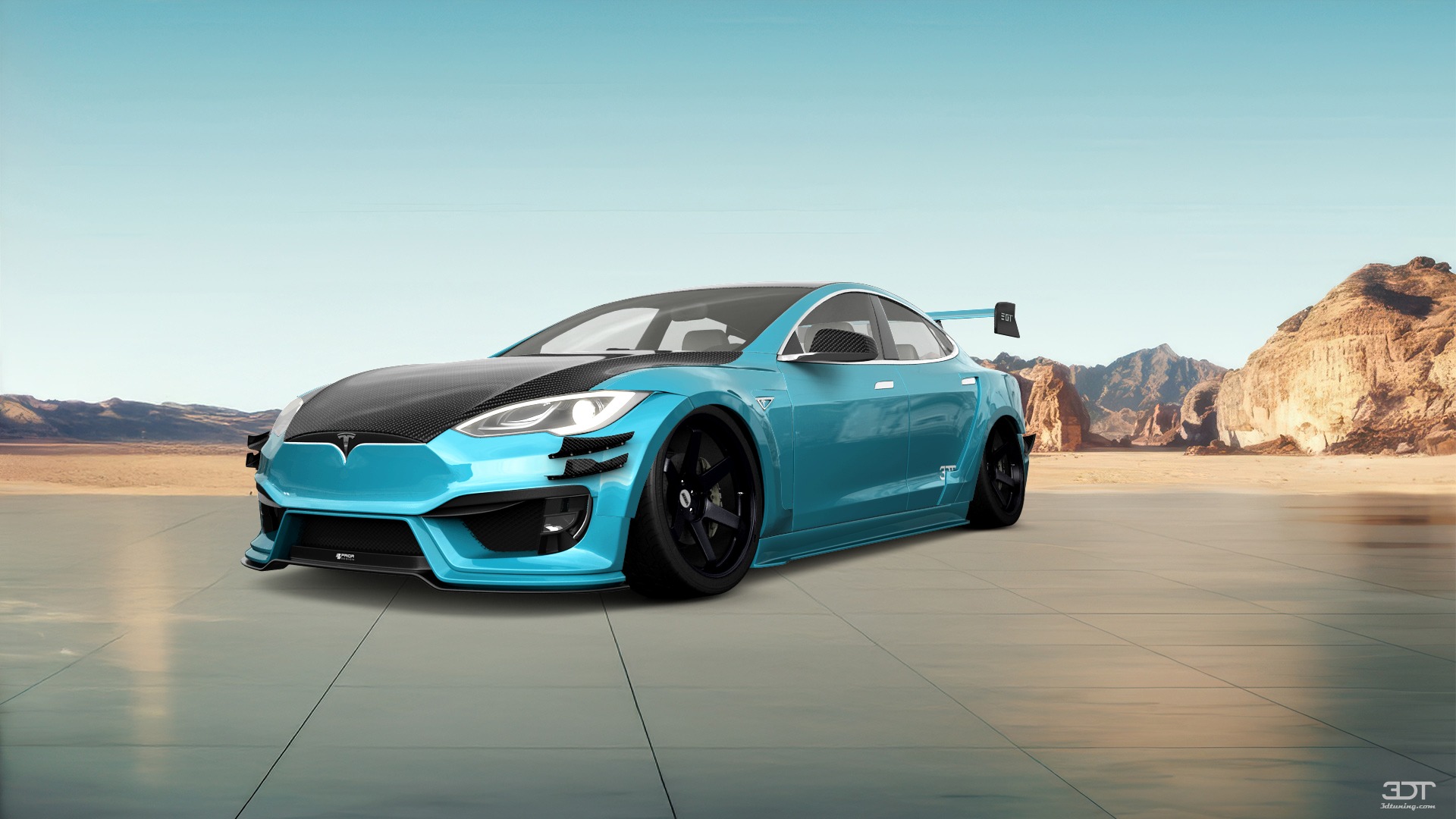 Tesla Model S 5 Door Liftback 2013 tuning