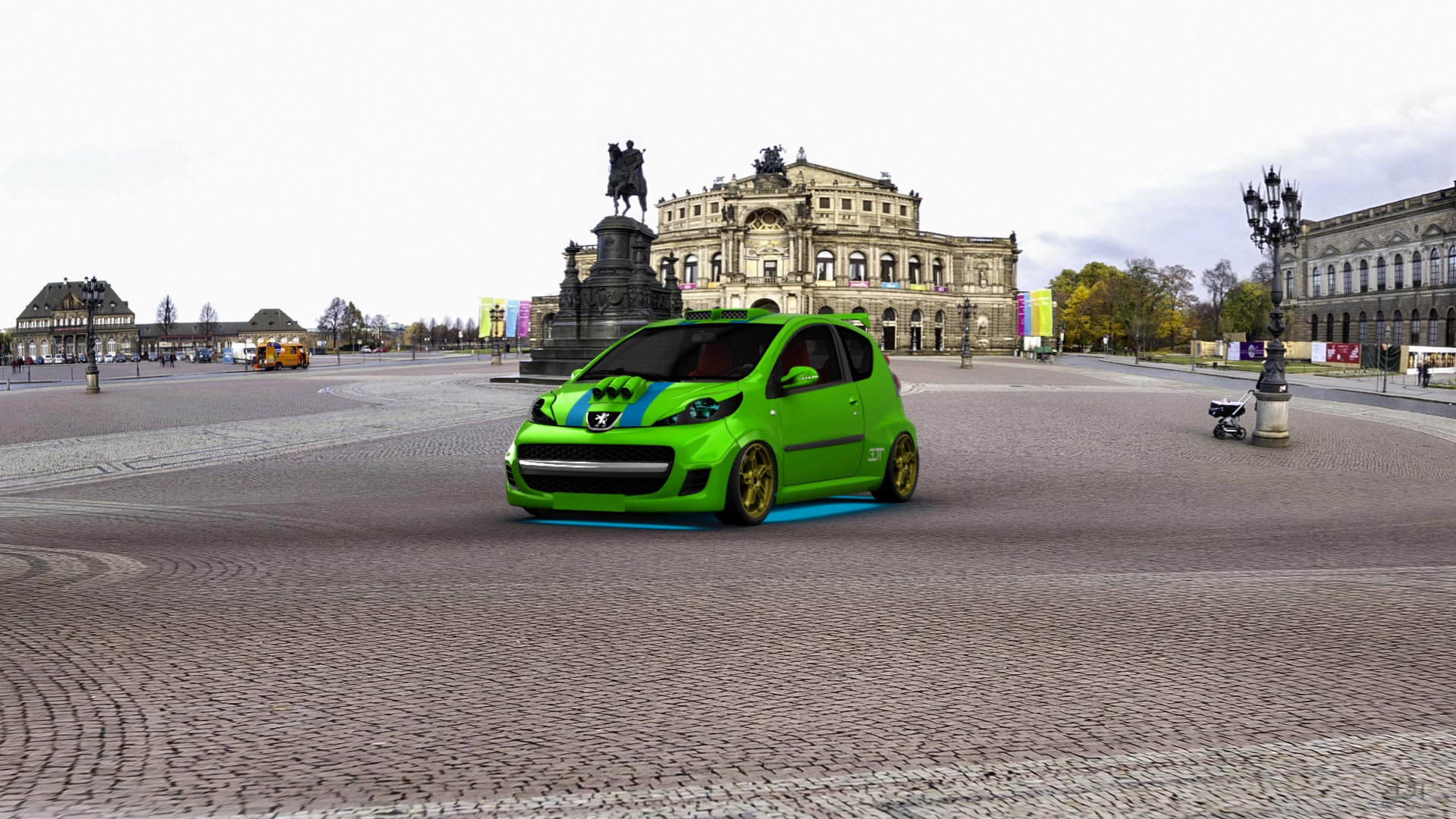 Peugeot 107 3 Door Hatchback 2010 tuning