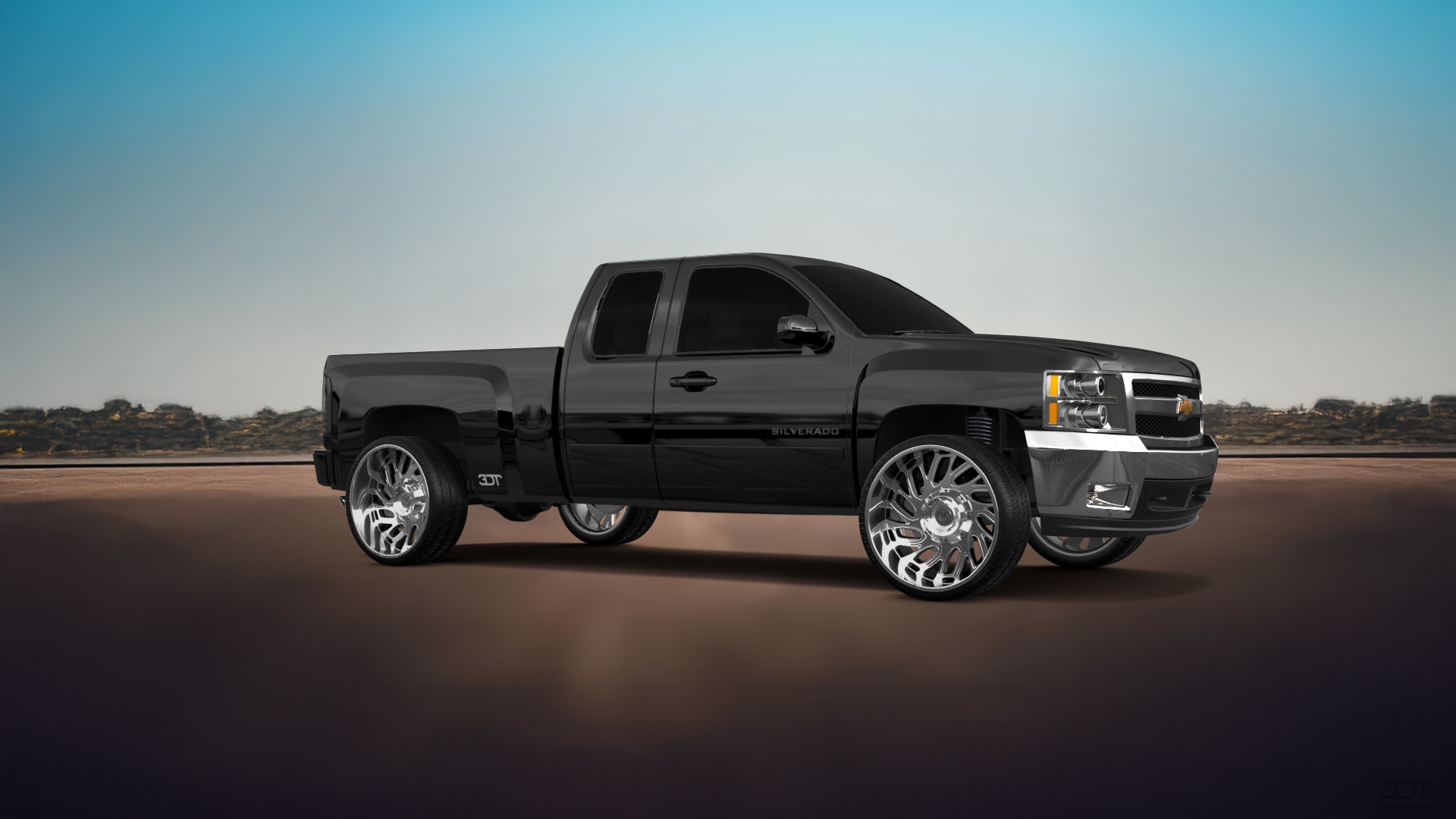 Chevrolet Silverado 1500 6.6 ft box Pickup Truck 2008 tuning