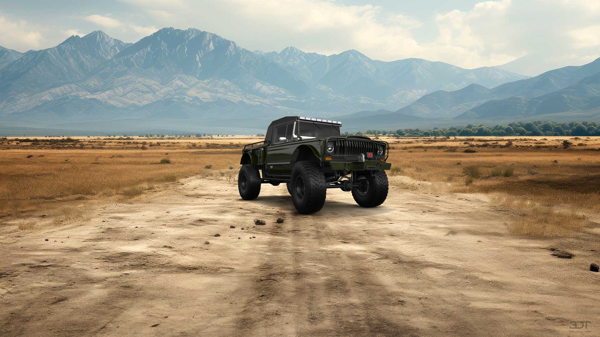 Jeep Kaiser M715 2 Door pickup truck 1968 tuning
