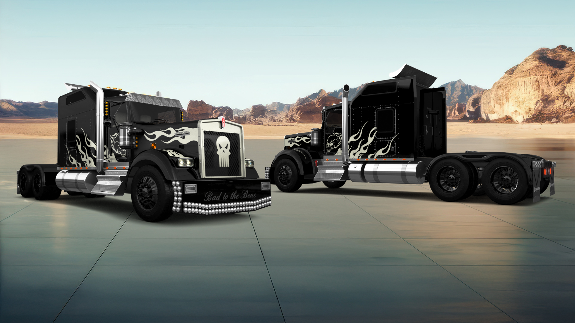 Kenworth W900 Sleeper Cab Truck 2015 tuning