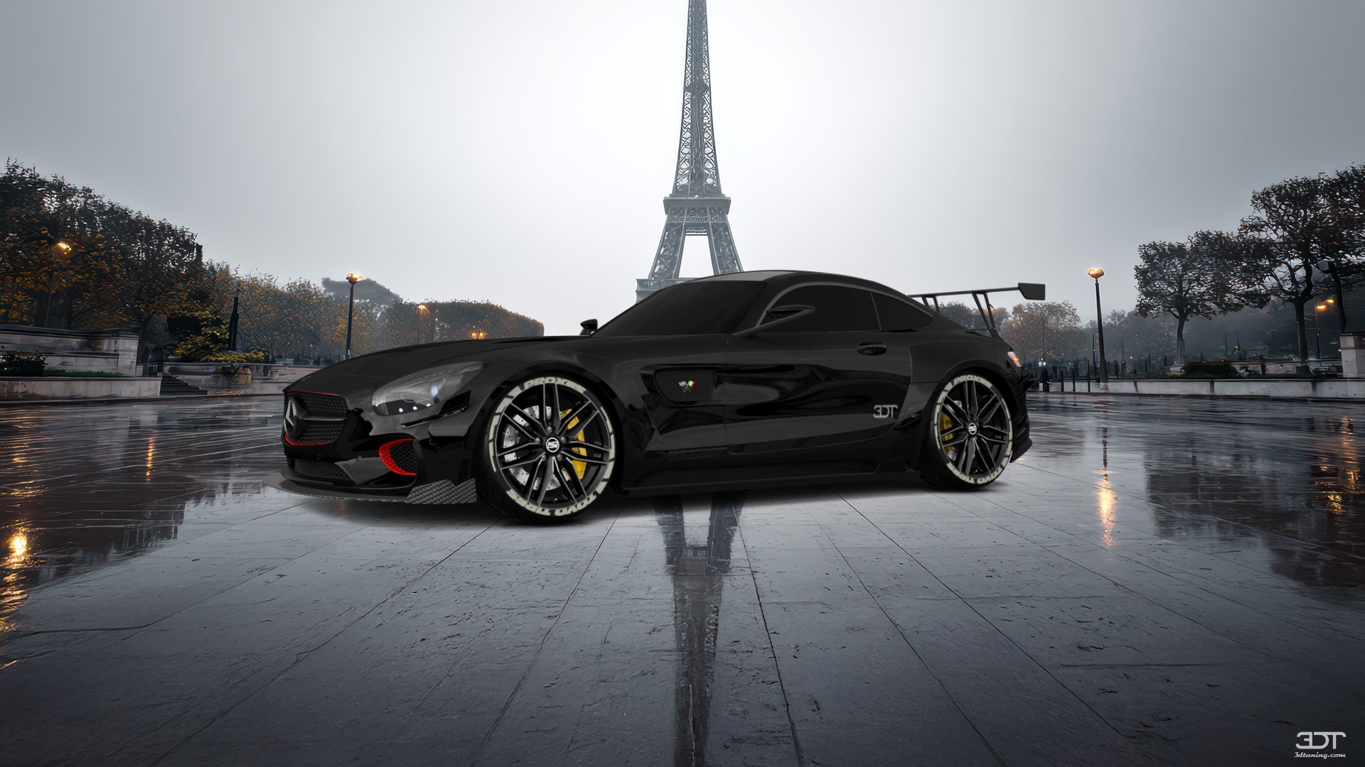 Mercedes AMG GT 2 door fastback coupe 2015 tuning