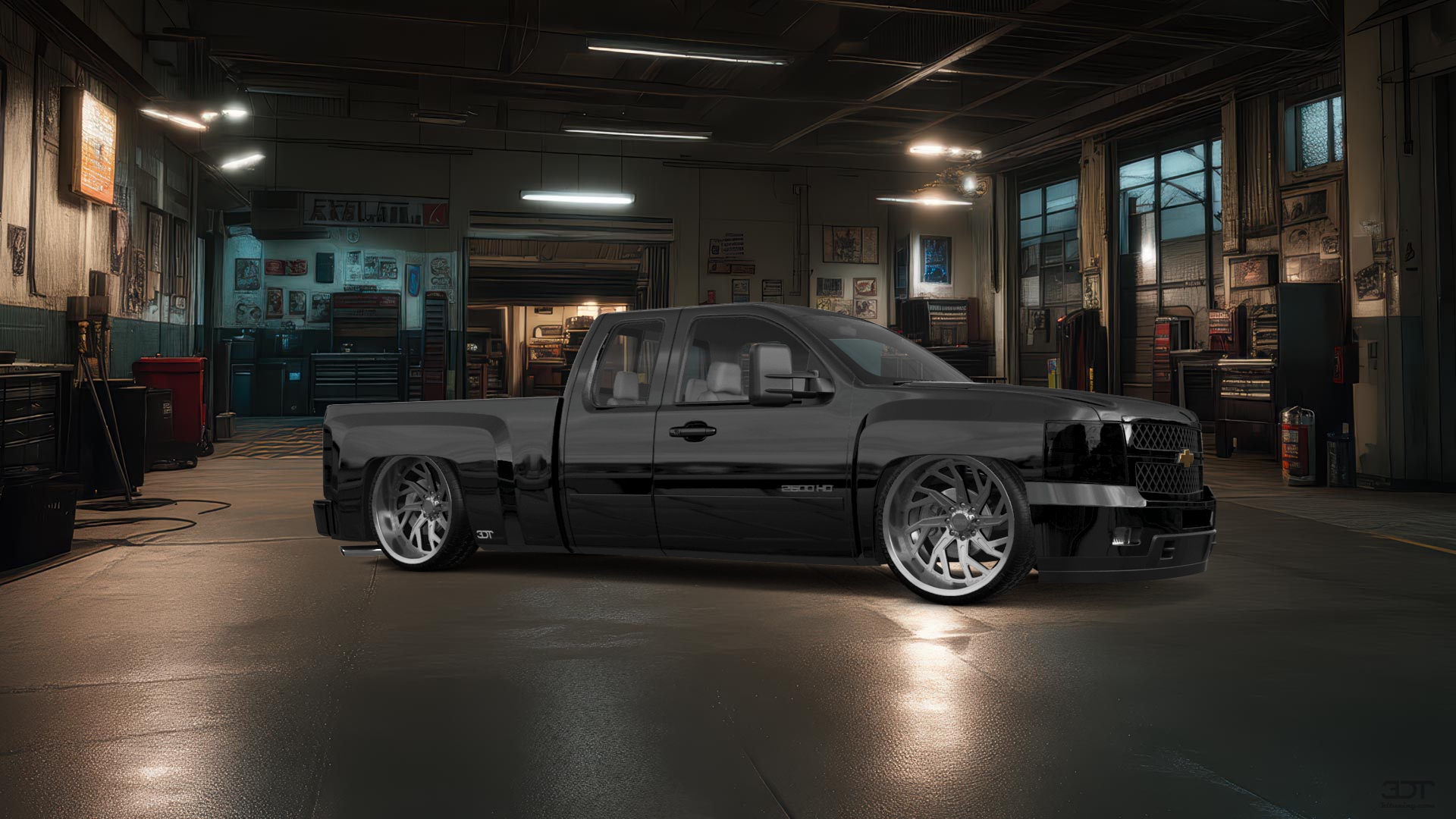 Chevrolet Silverado 2500 HD Extended Cab Pickup Truck 2007 tuning