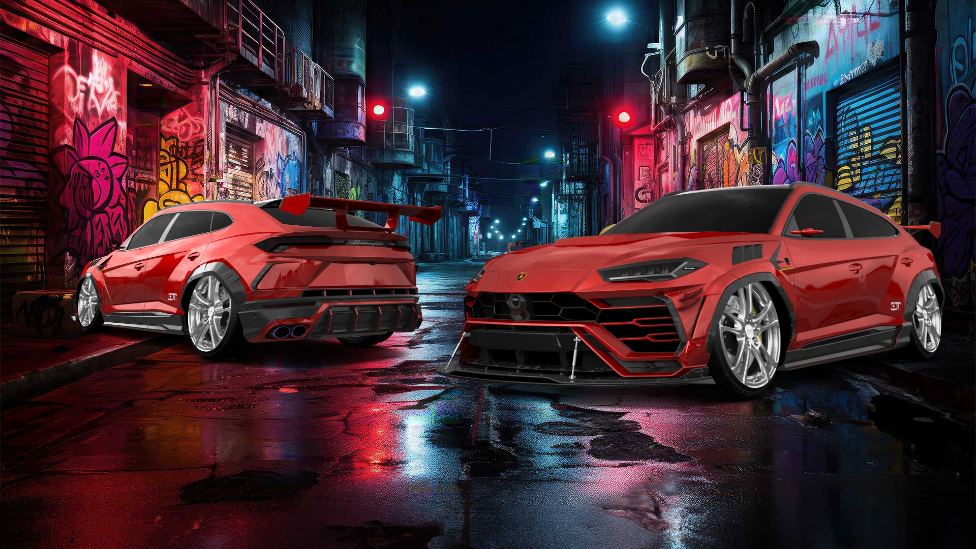 Lamborghini Urus 5 Door SUV 2019 tuning