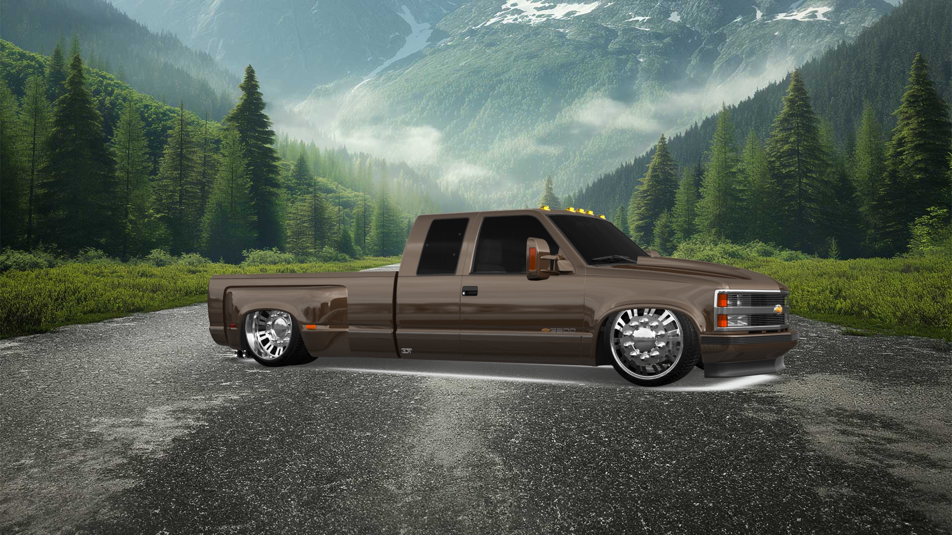 Chevrolet K3500 Extended Cab Pickup Truck 1988 tuning