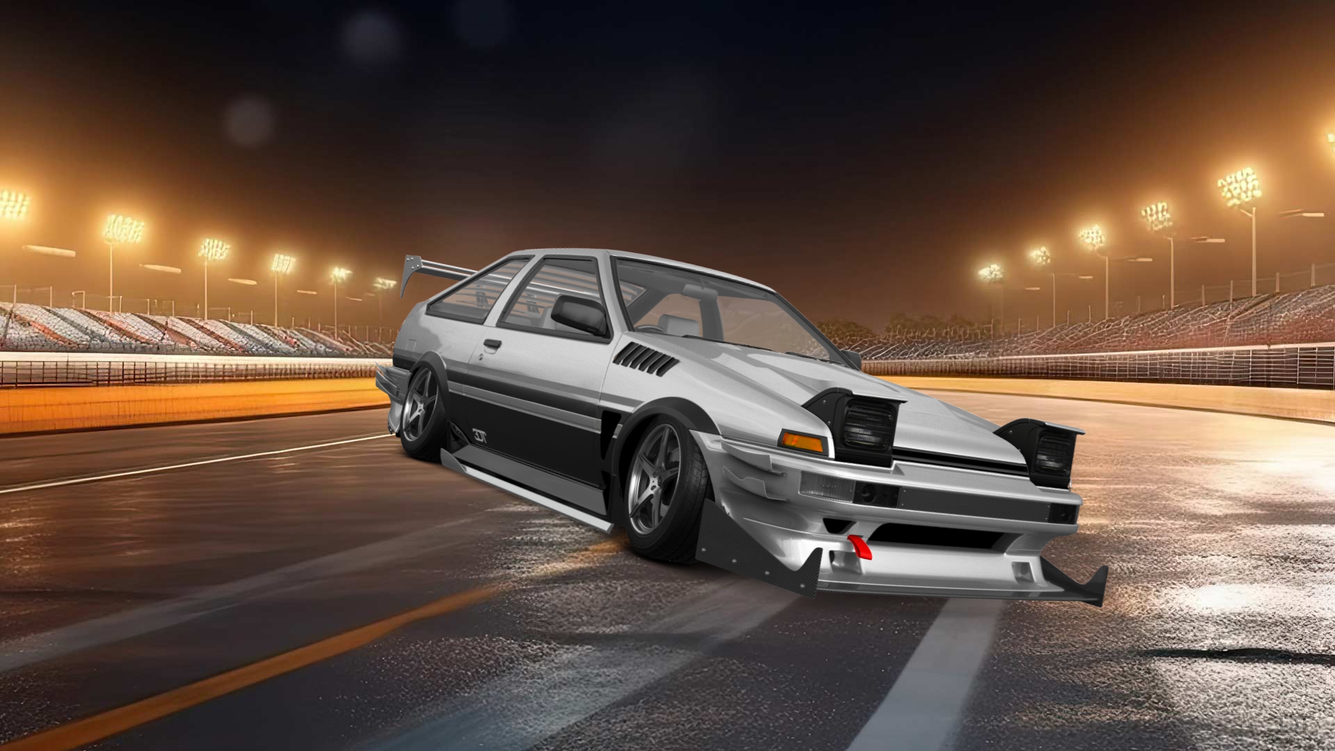 Toyota AE86 3 Door Hatchback 1985 tuning