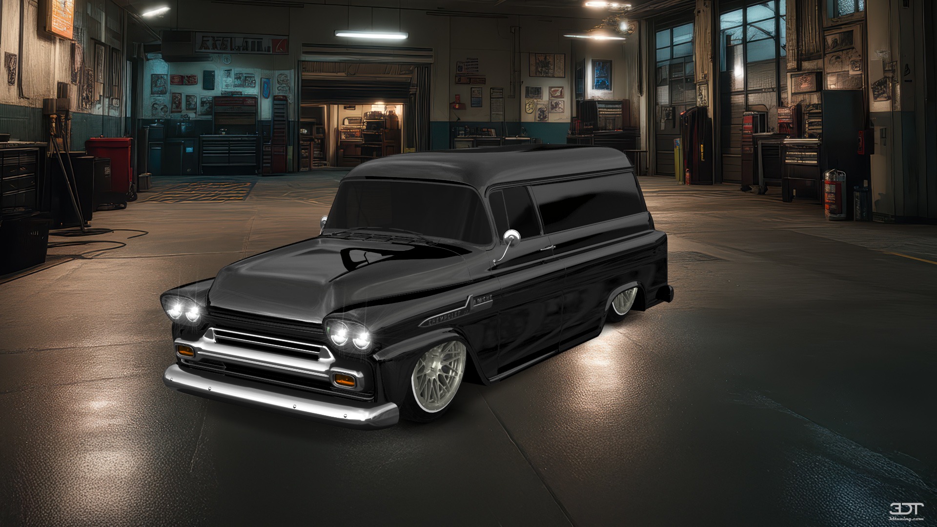 Chevrolet Apache 2 Door pickup truck 1958 tuning