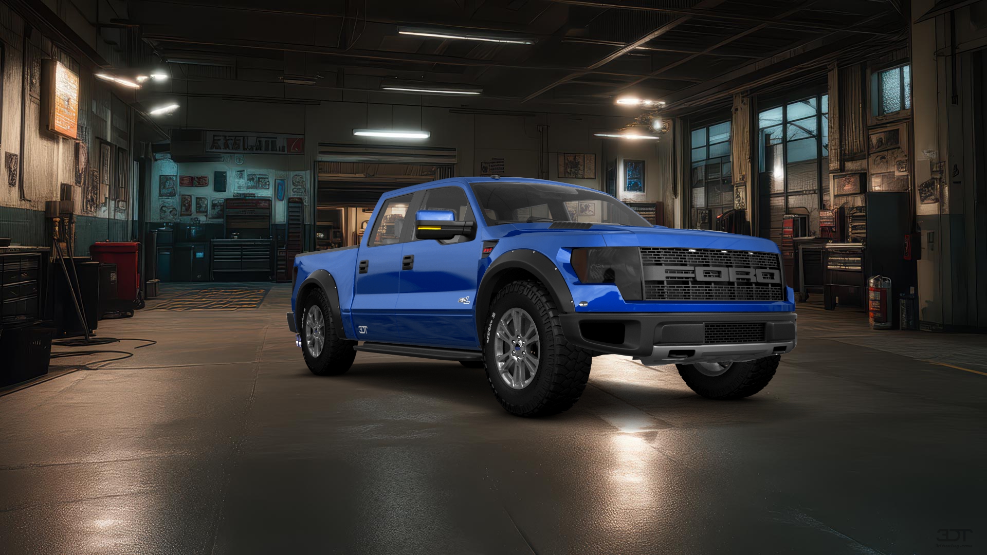 Ford F-150 SVT Raptor 4 Door pickup truck 2013 tuning