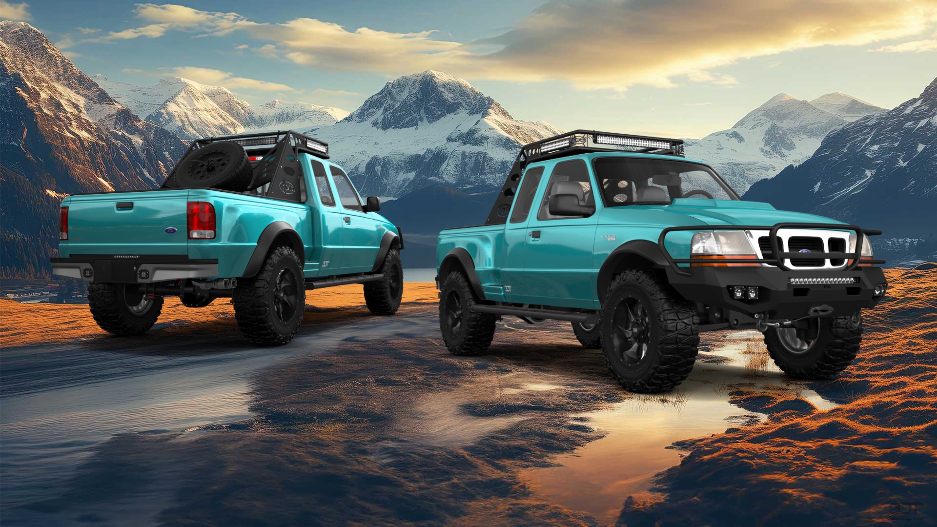 Ford Ranger Flareside 2 Door pickup truck 1998 tuning