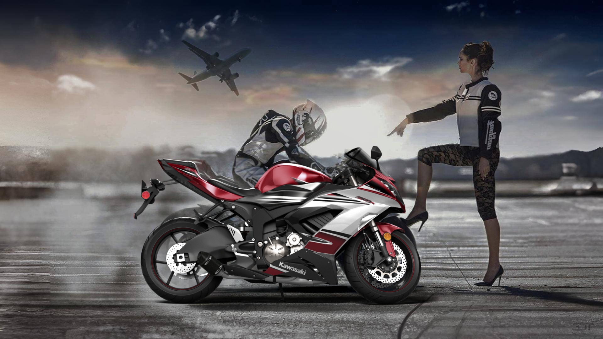 Kawasaki Ninja ZX 6R Sport Bike 2015 Images