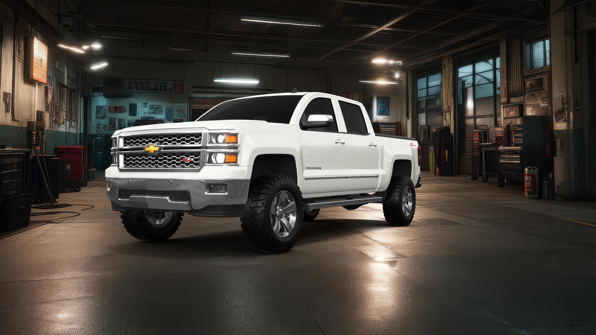 Chevrolet Silverado 1500 4 Door pickup truck 2014 tuning