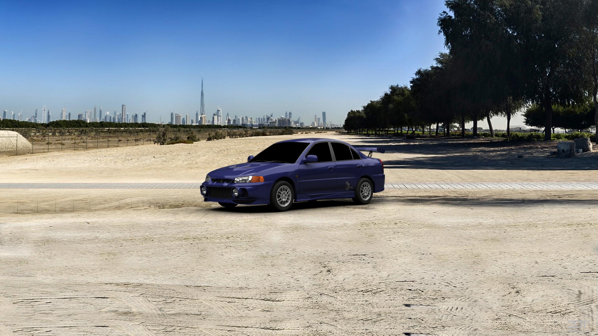 Mitsubishi Lancer Evo IV Sedan 1996 tuning