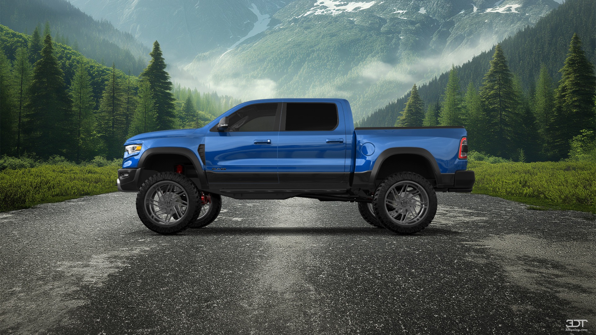 Dodge Ram 1500 TRX 4 Door pickup truck 2021