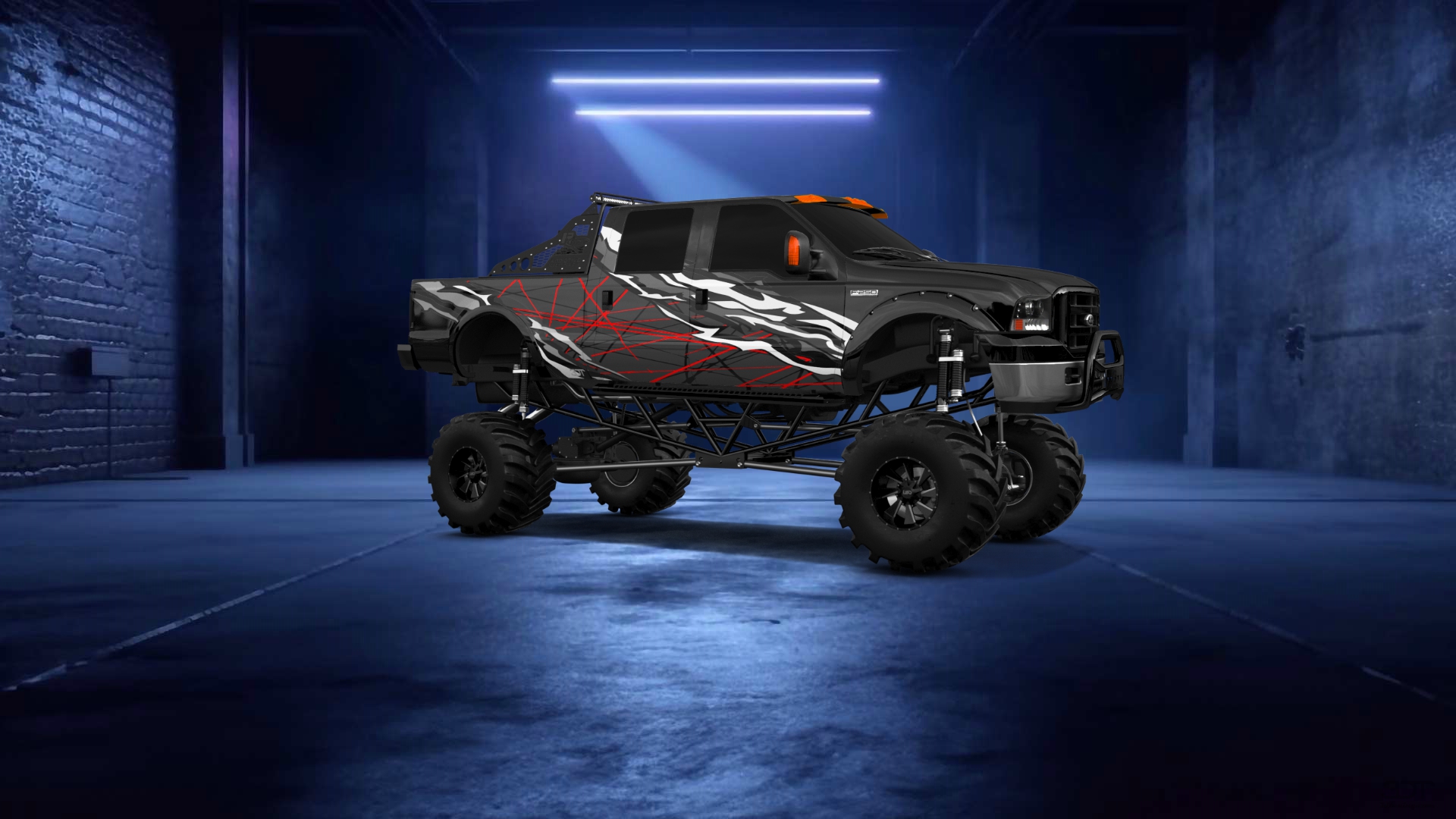 Ford F-250 Crew Cab 4 Door pickup truck 1999 tuning