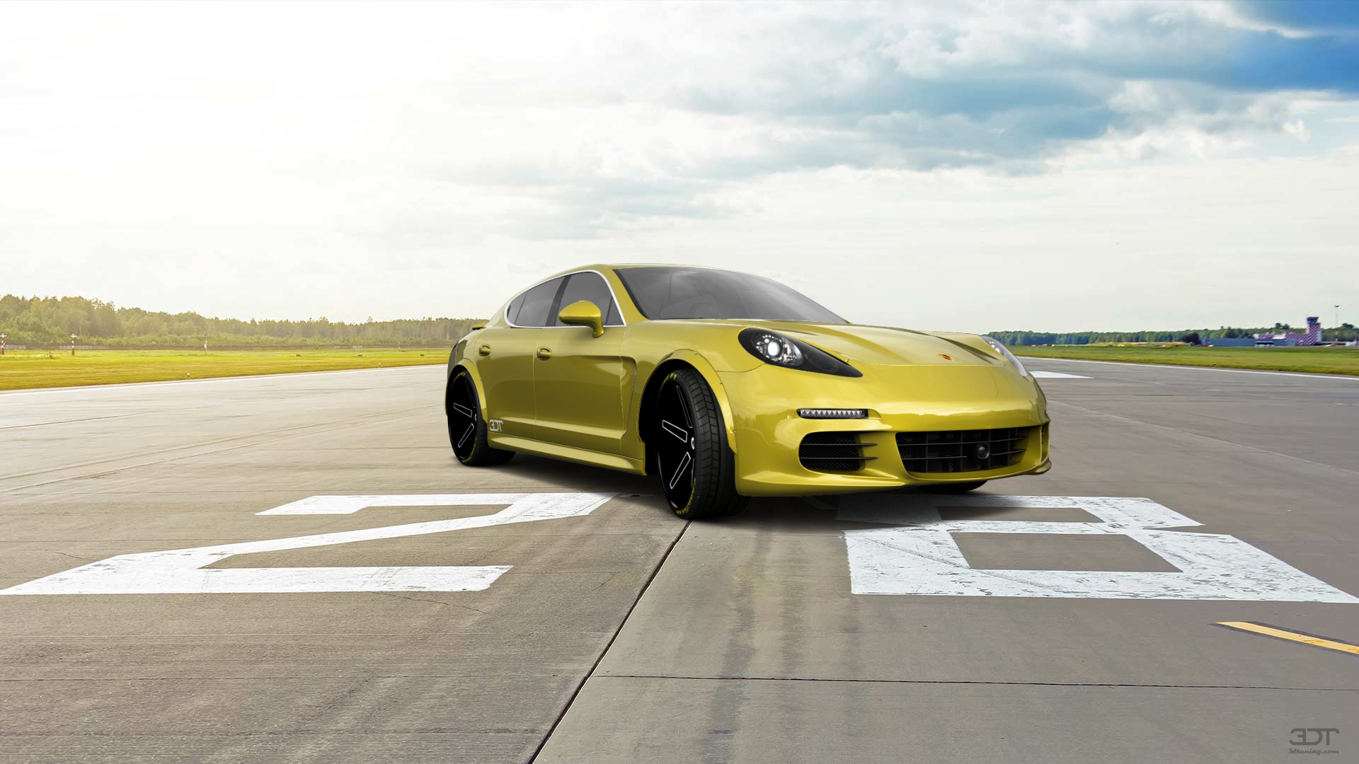 Porsche Panamera 4 door fastback saloon 2011