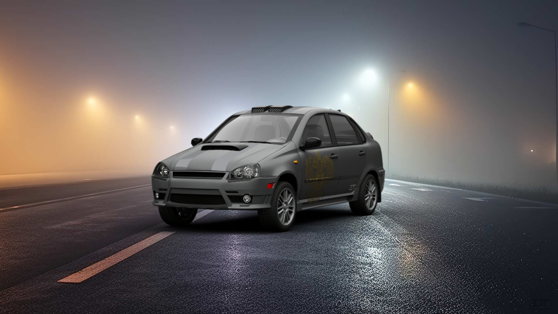 Lada Kalina 1118 Sedan 2010 tuning