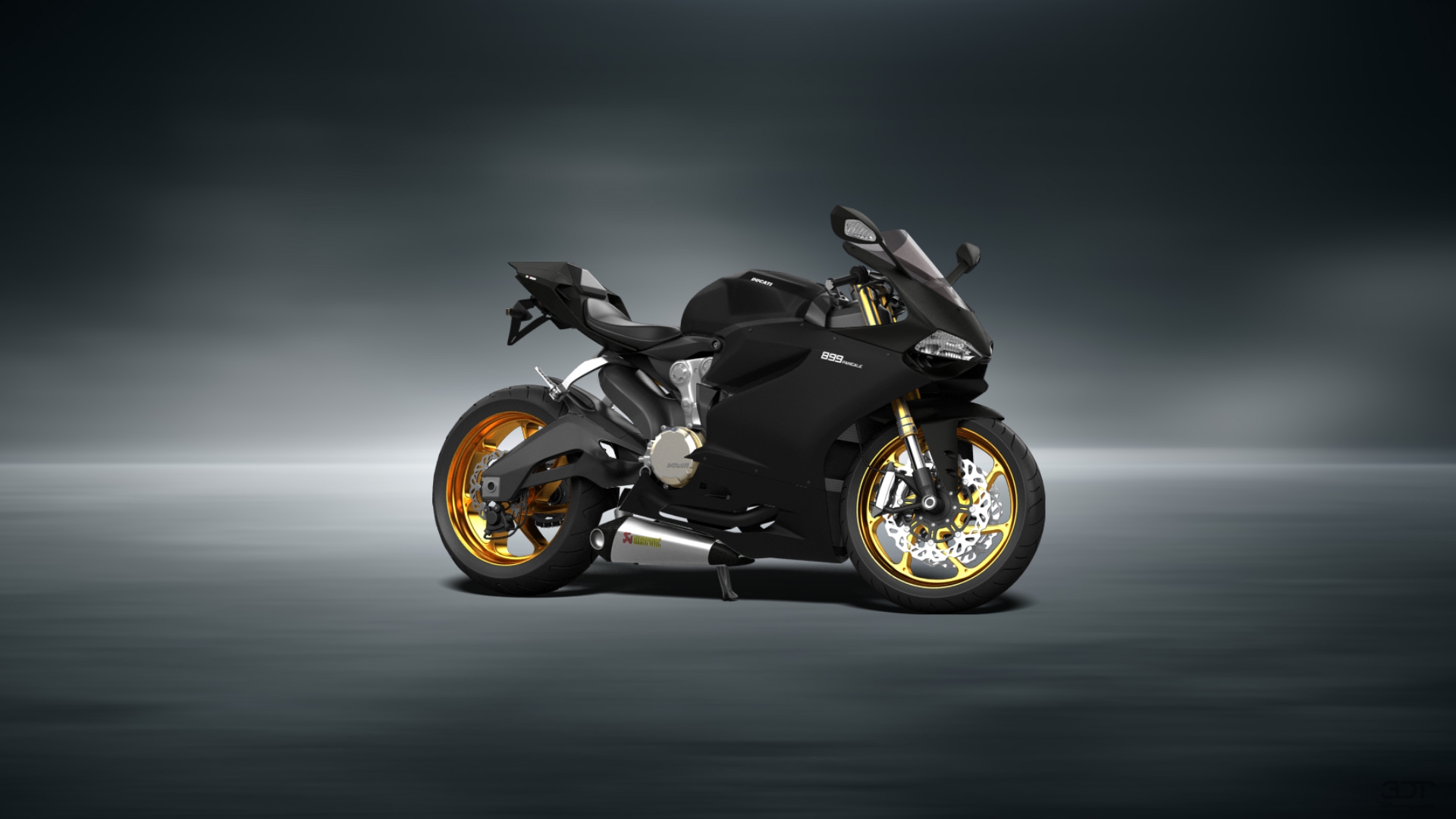 Ducati 899 Panigale Sport Bike 2015 tuning