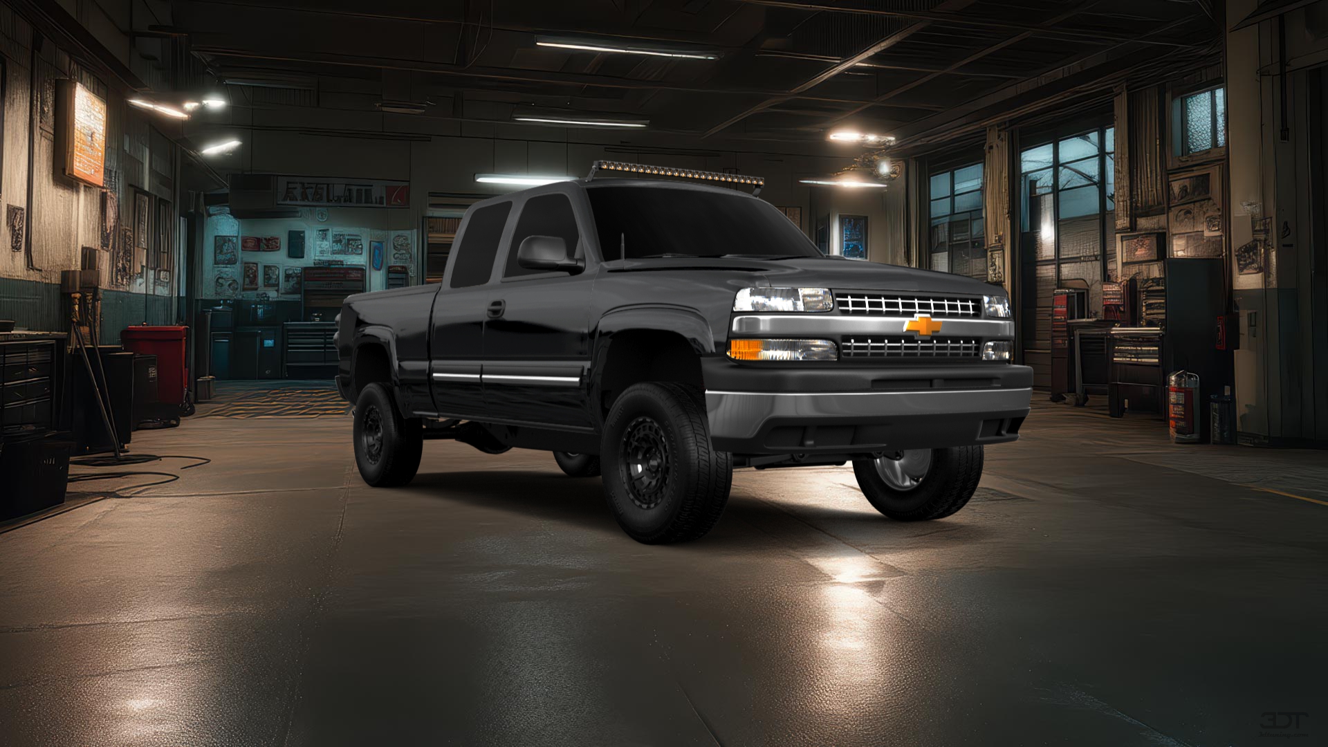 Chevrolet Silverado 1500 Extended Cab 6.5 ft box 4 Door Truck 1999 tuning