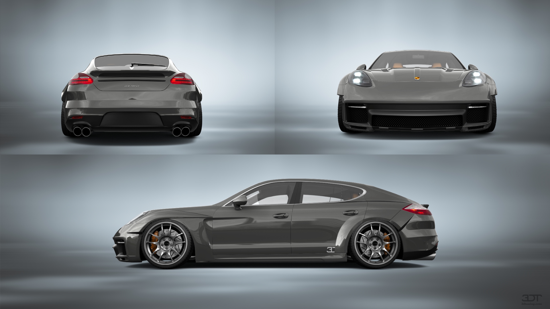 Porsche Panamera 4 door fastback saloon 2011