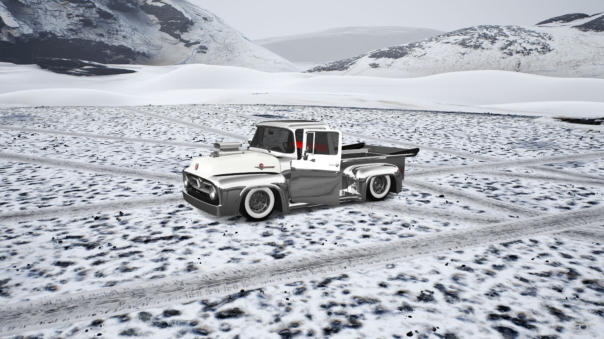 Ford F-100 2 Door truck 1956