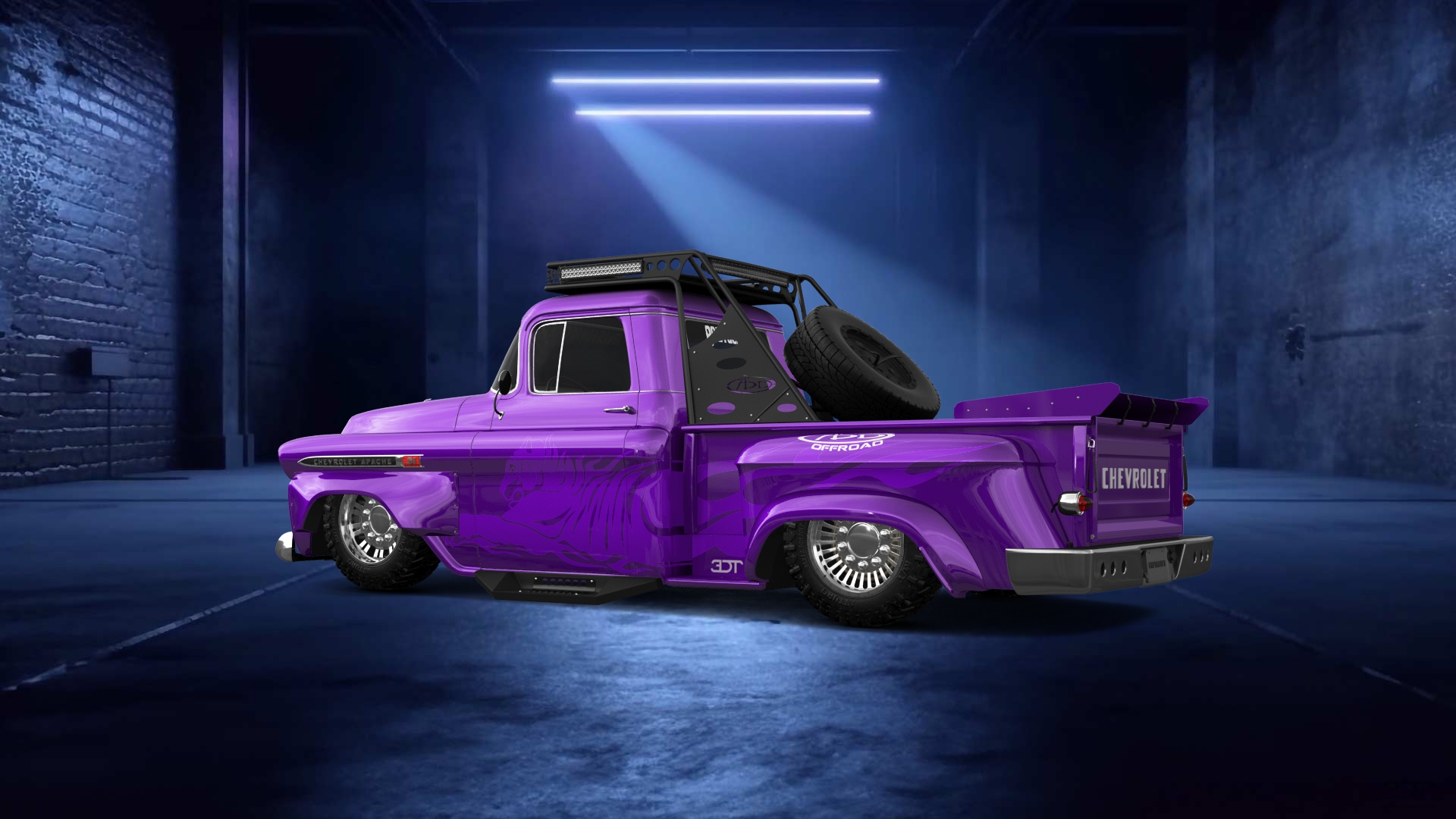 Chevrolet Apache Stepside 2 Door pickup truck 1959