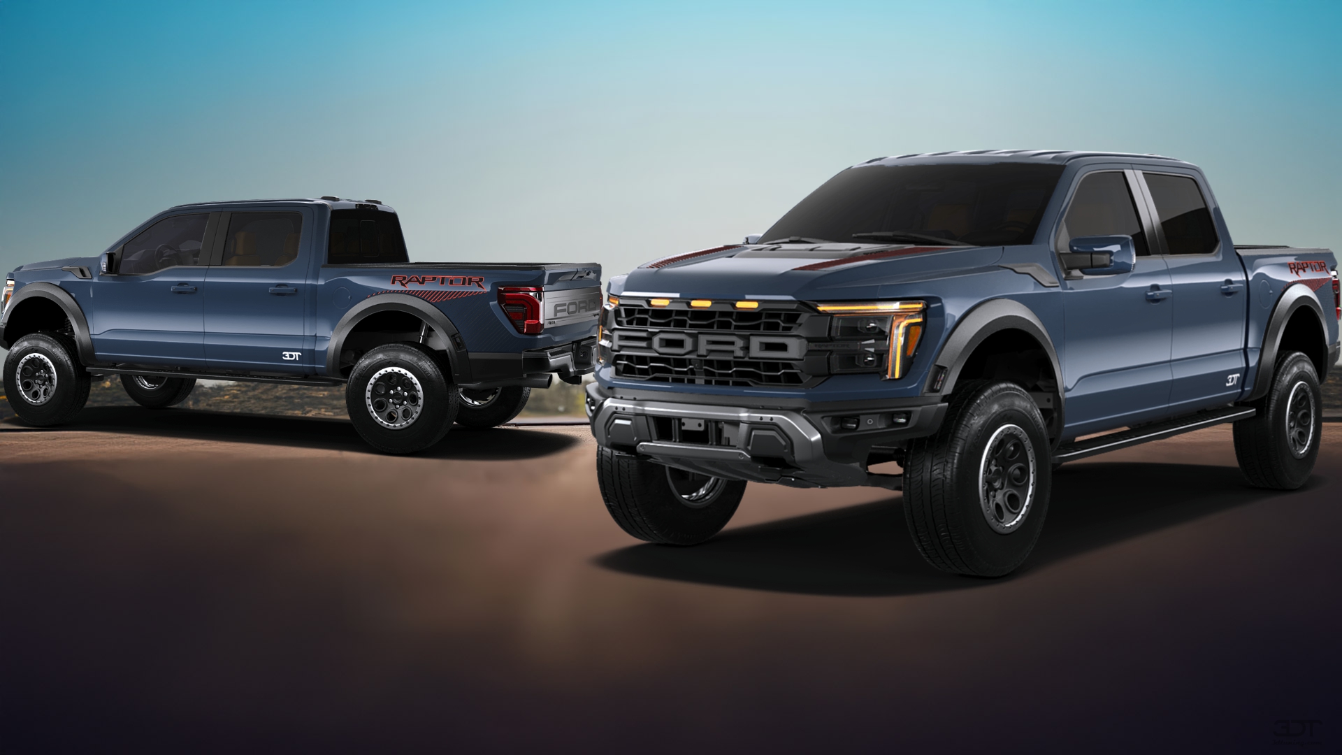 Ford F-150 Raptor 4 Door pickup truck 2024 tuning